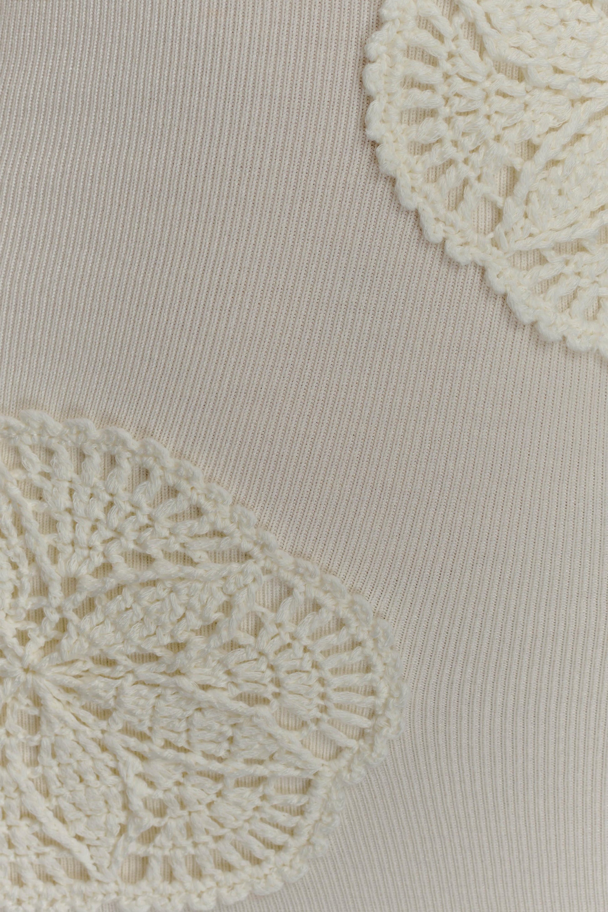 Teneika Crochet Knit Maxi Dress - Ivory #5