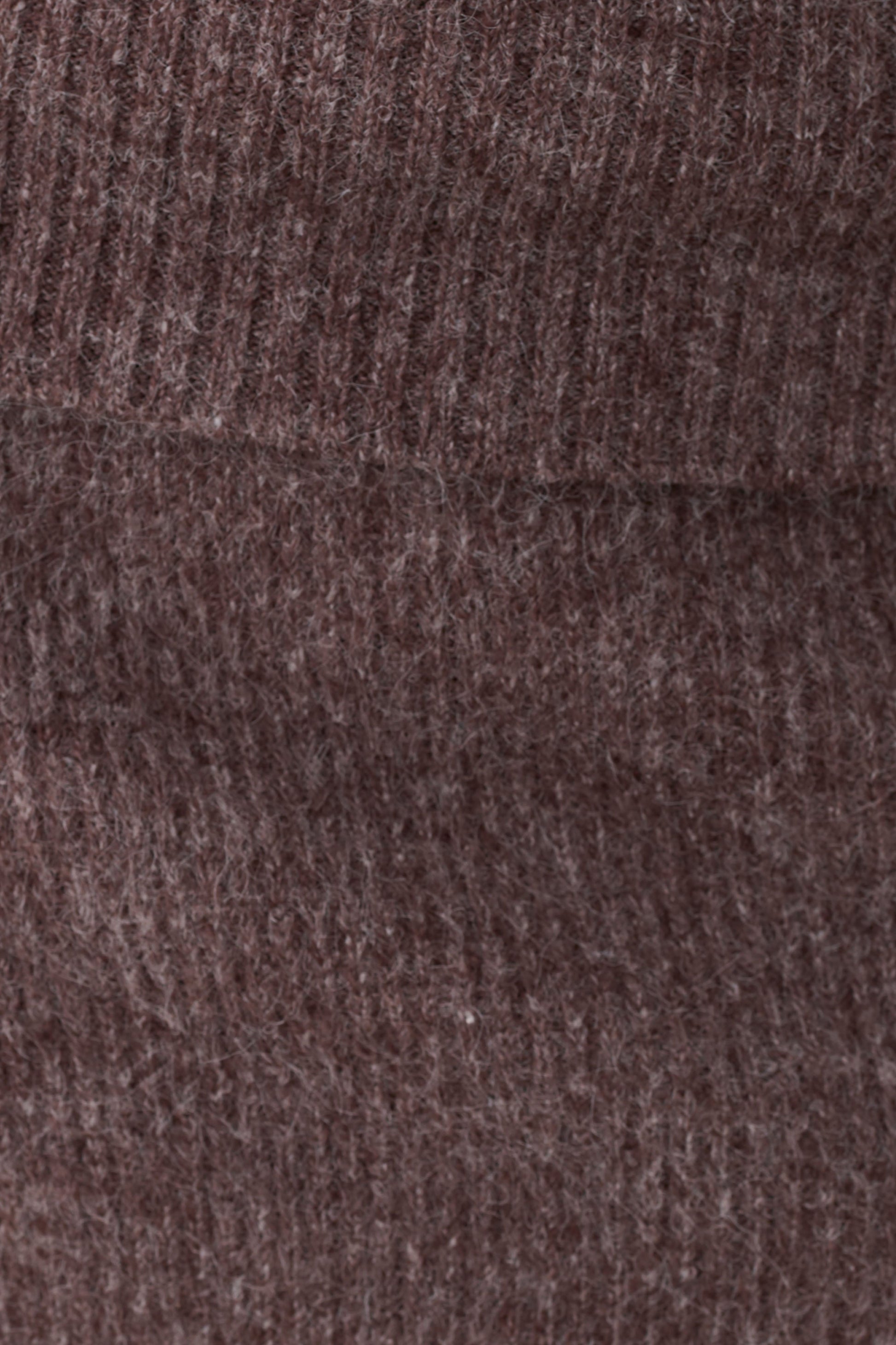 Skylaine Knit Mini Skirt - Brown Marle #9