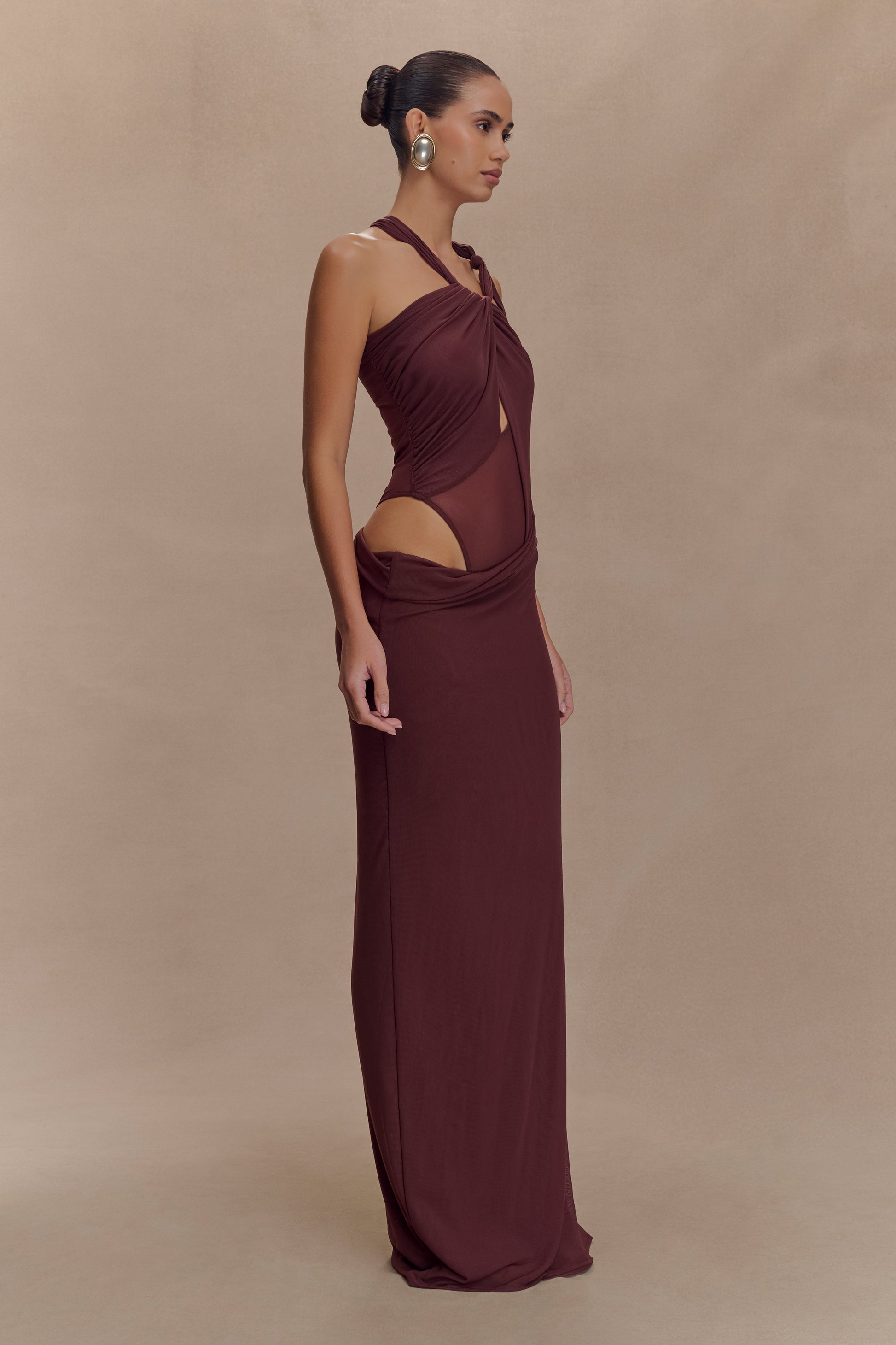 mahogany brown dress Mahogany Bridesmaid Dresses