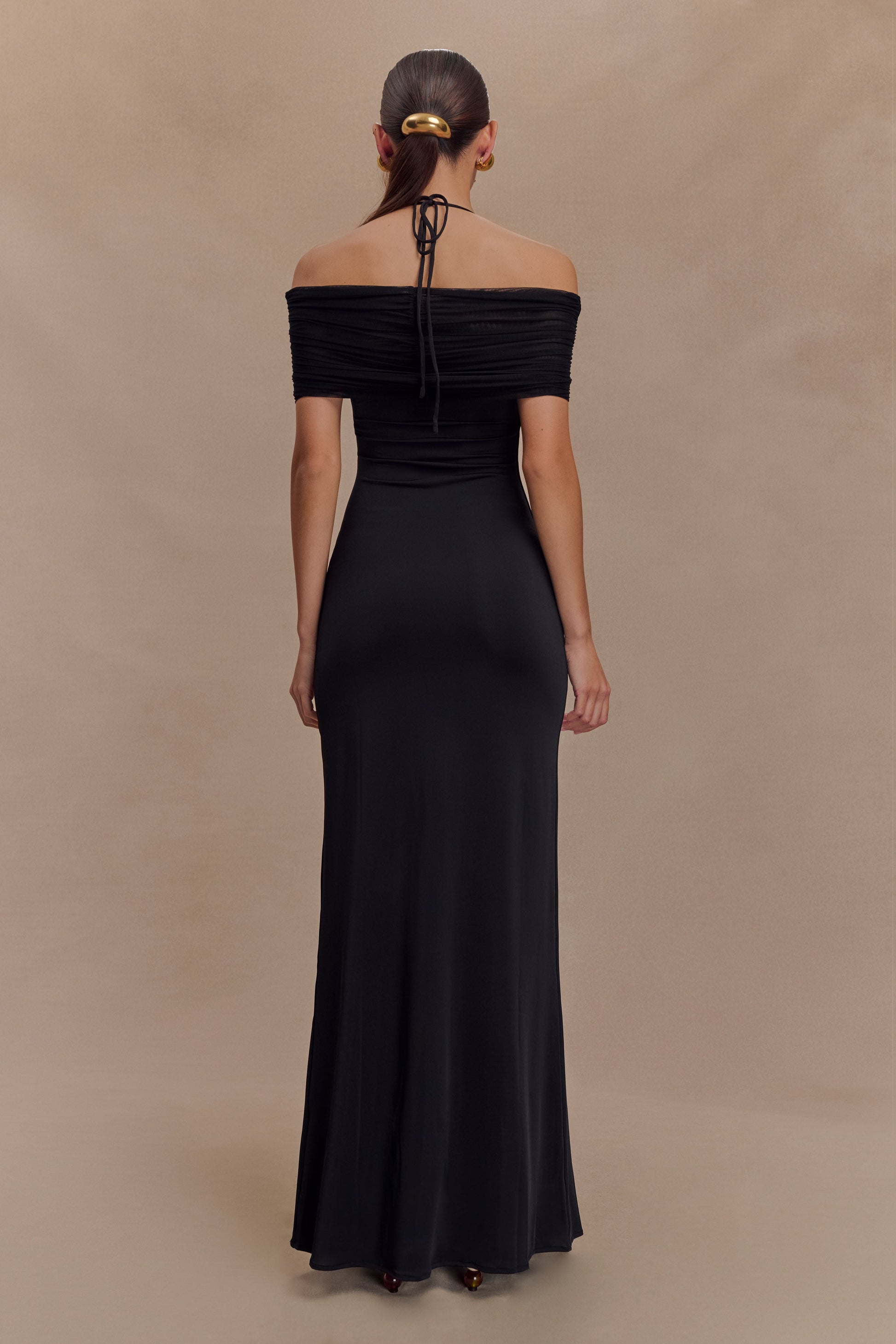 meshki halter dress Melodie Halter Knit Maxi Dress / Purple | MESHKI