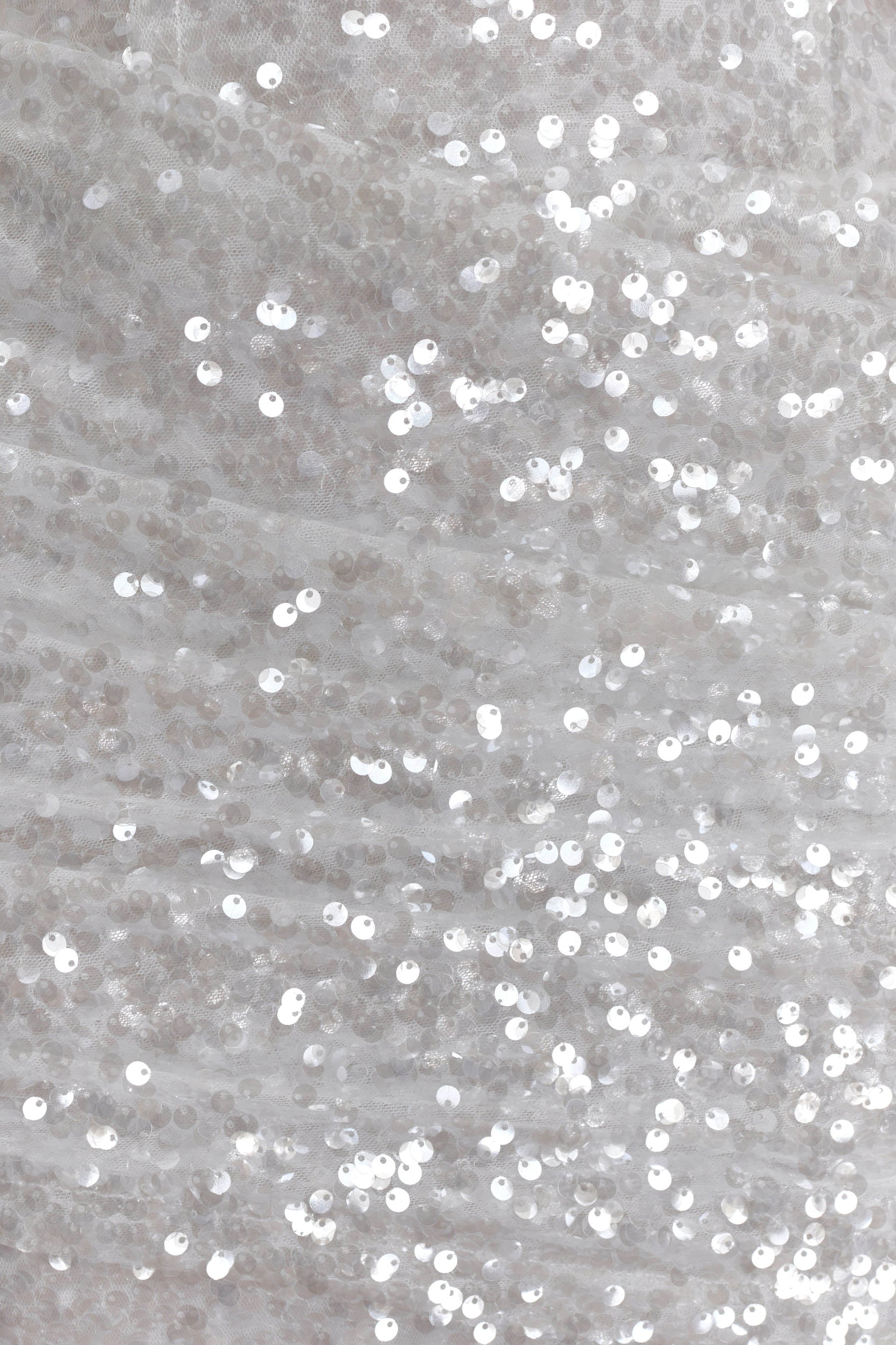 Nala Strapless Sequin Maxi Dress - Ivory #8