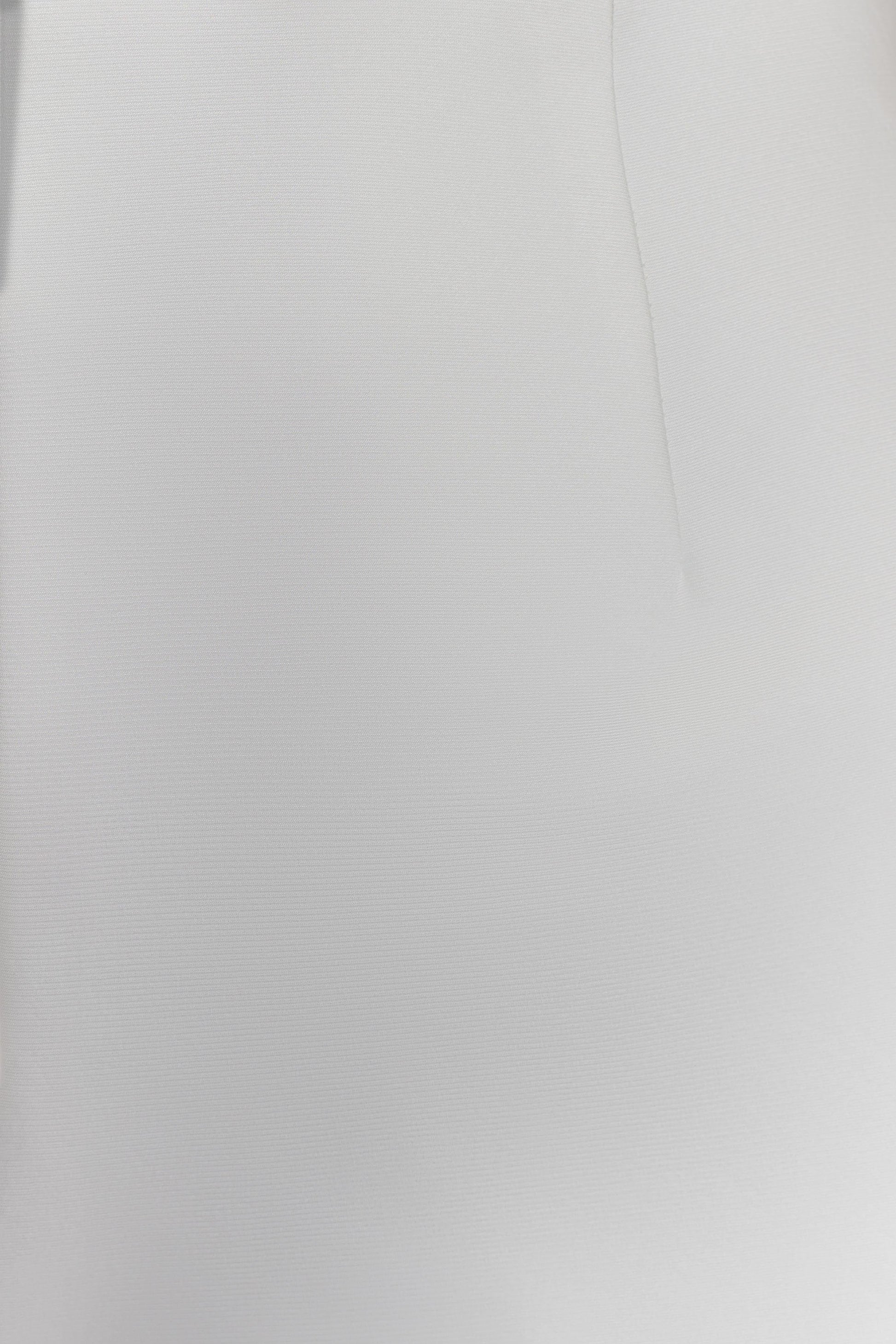 Anne Satin Mini Short - White #7