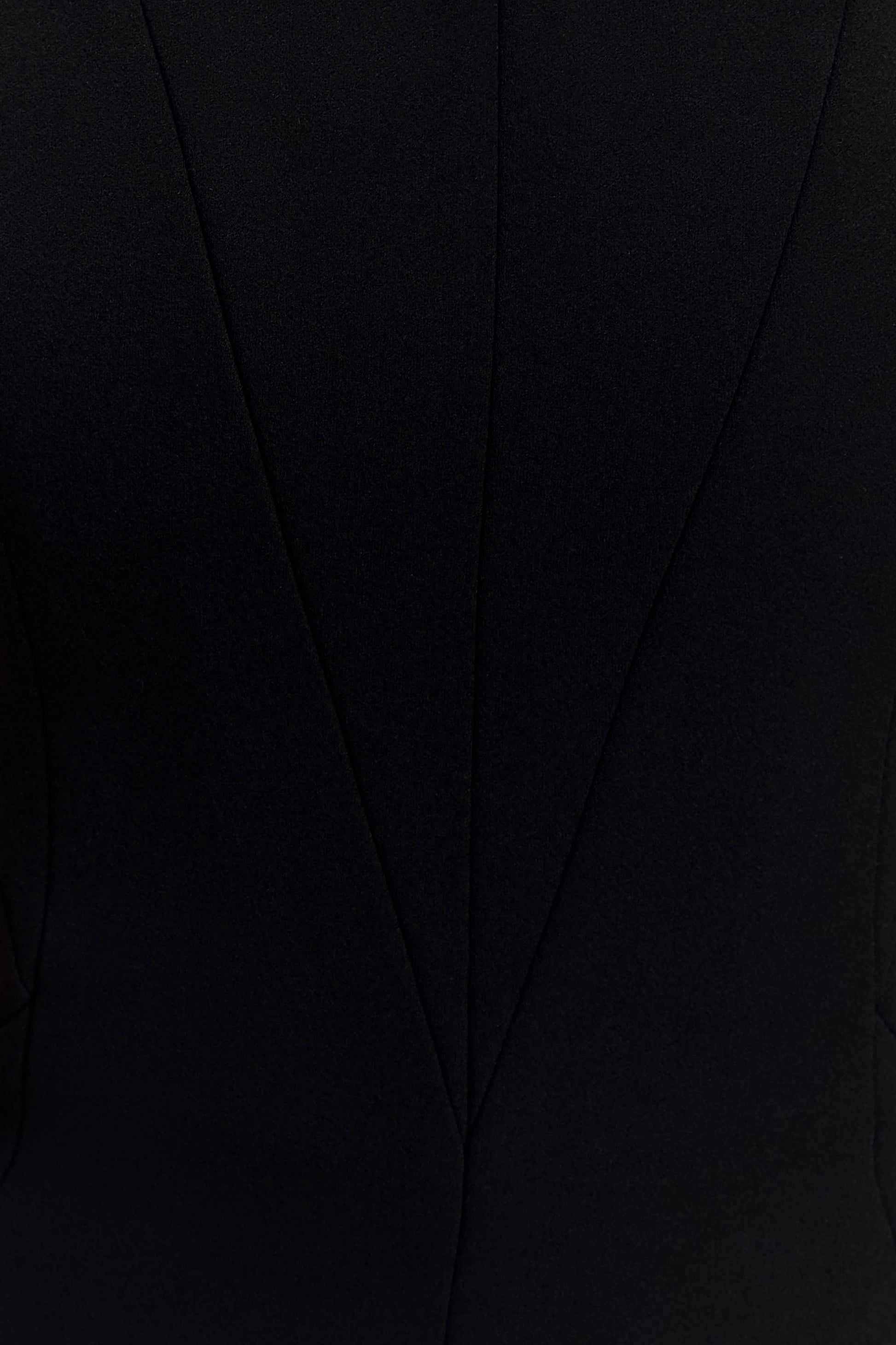 Kalila Strapless Crepe Maxi Dress - Black #5