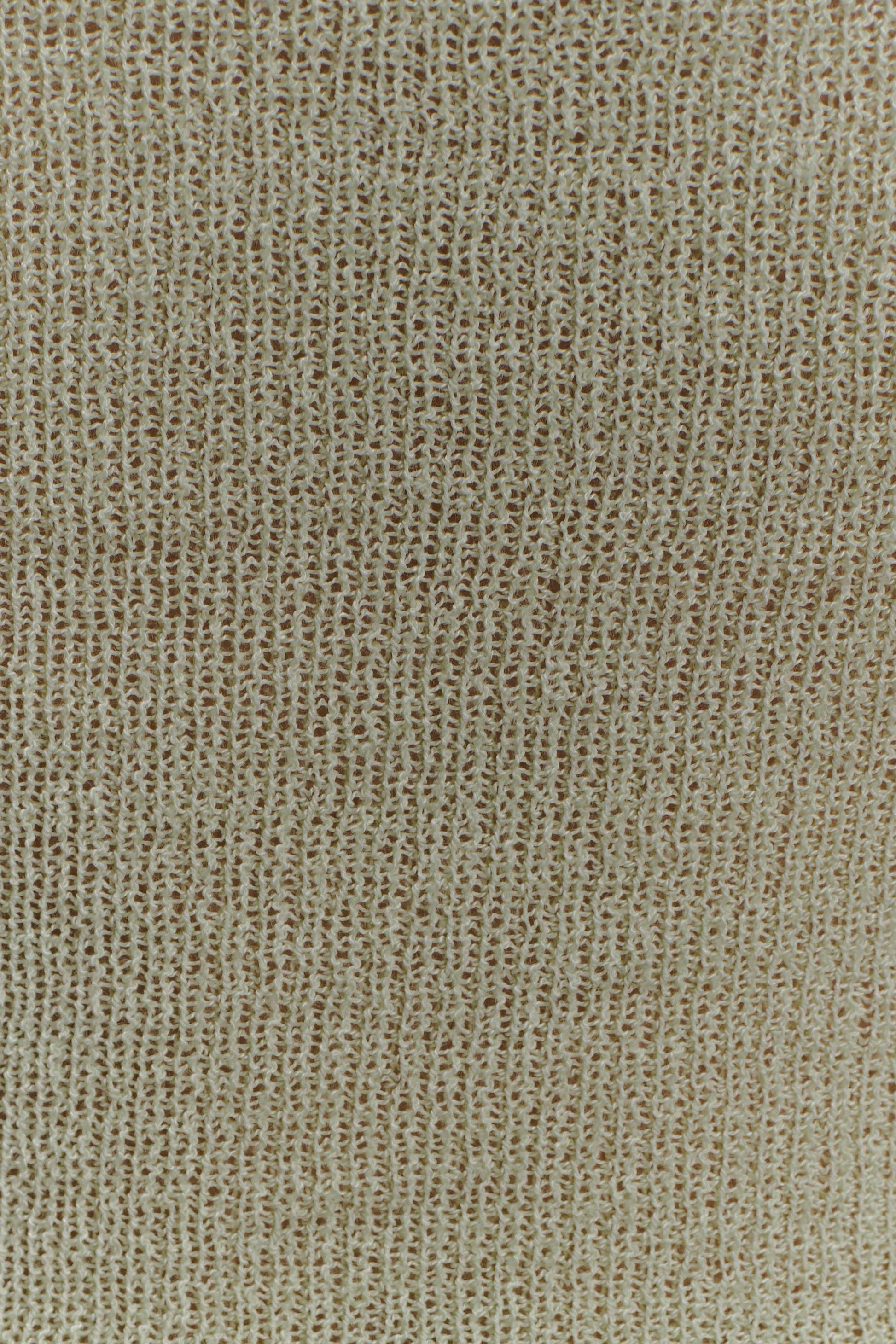 Elowen Knit Cowl Long Sleeve Top - Pastel Green #6