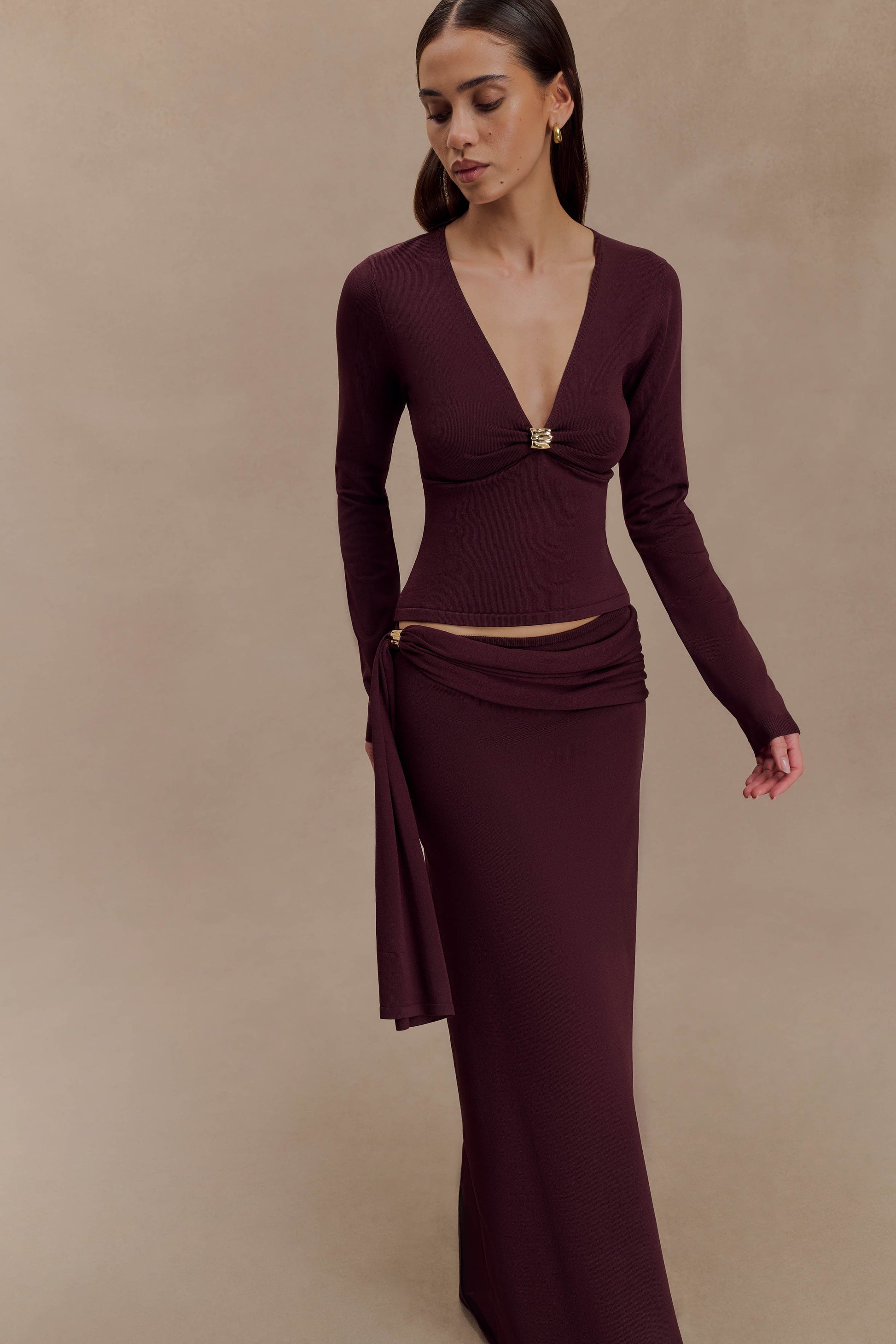 bowie strapless maxi dress chocolate Taylor Tube Maxi Dress, in Chocolate Luxe Satin, Size: 2XL | Show Me Your Mumu