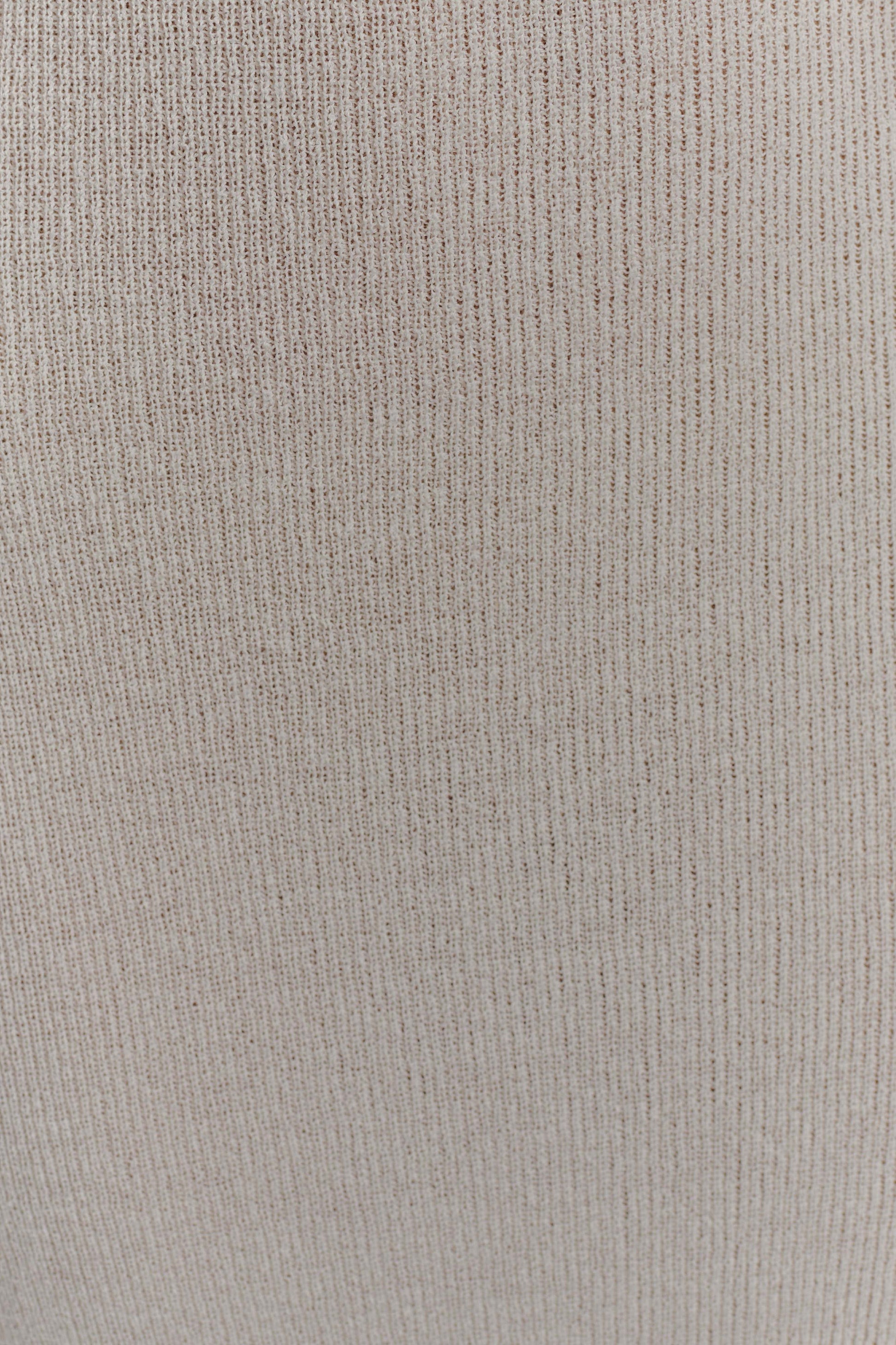 Sandrine Off Shoulder Knit Maxi Dress - White #5