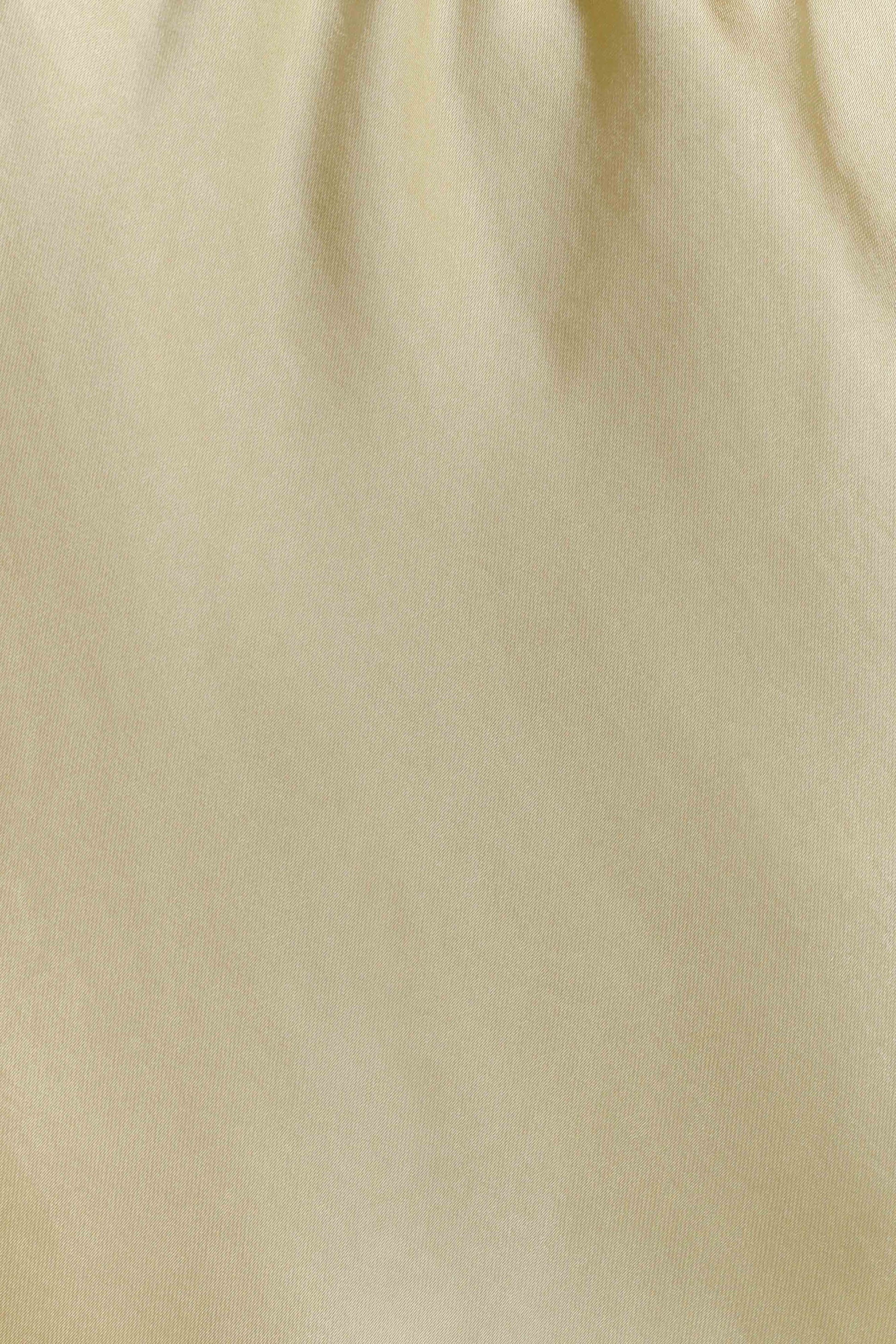 Bella Satin Halter Maxi Dress - Lemon #11