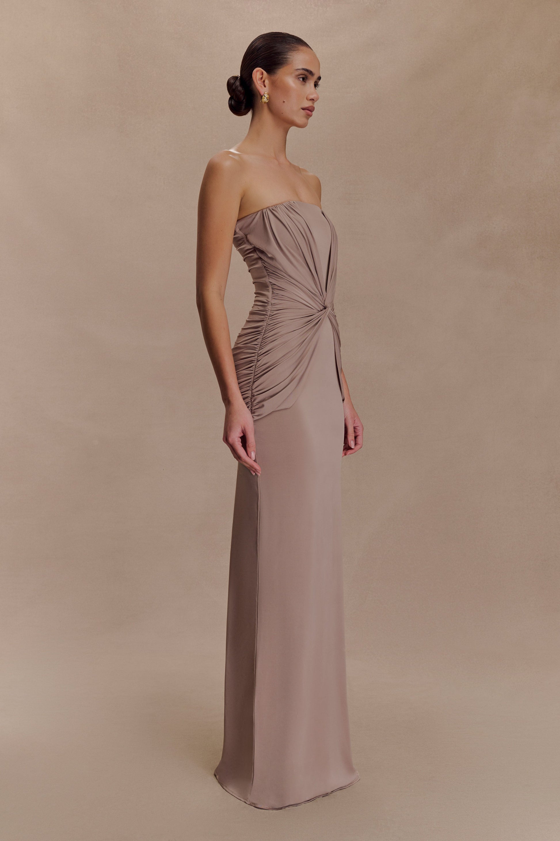 decadence strapless maxi dress brown reviews decadence strapless maxi dress brown product info and reviews Lulita Strapless Maxi Dress Brown