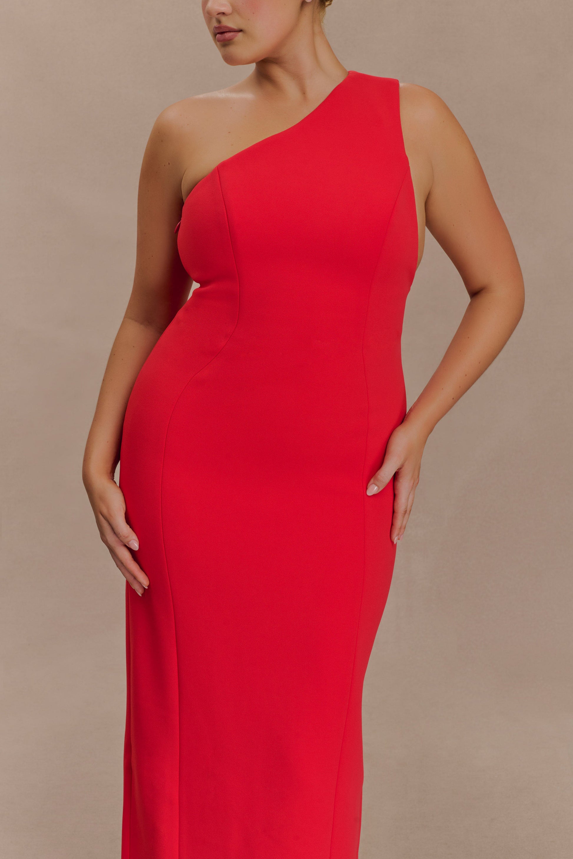 melina sequin bodycon dress in red Lucy in The Sky Melina Sequin Bodycon Dress in Red