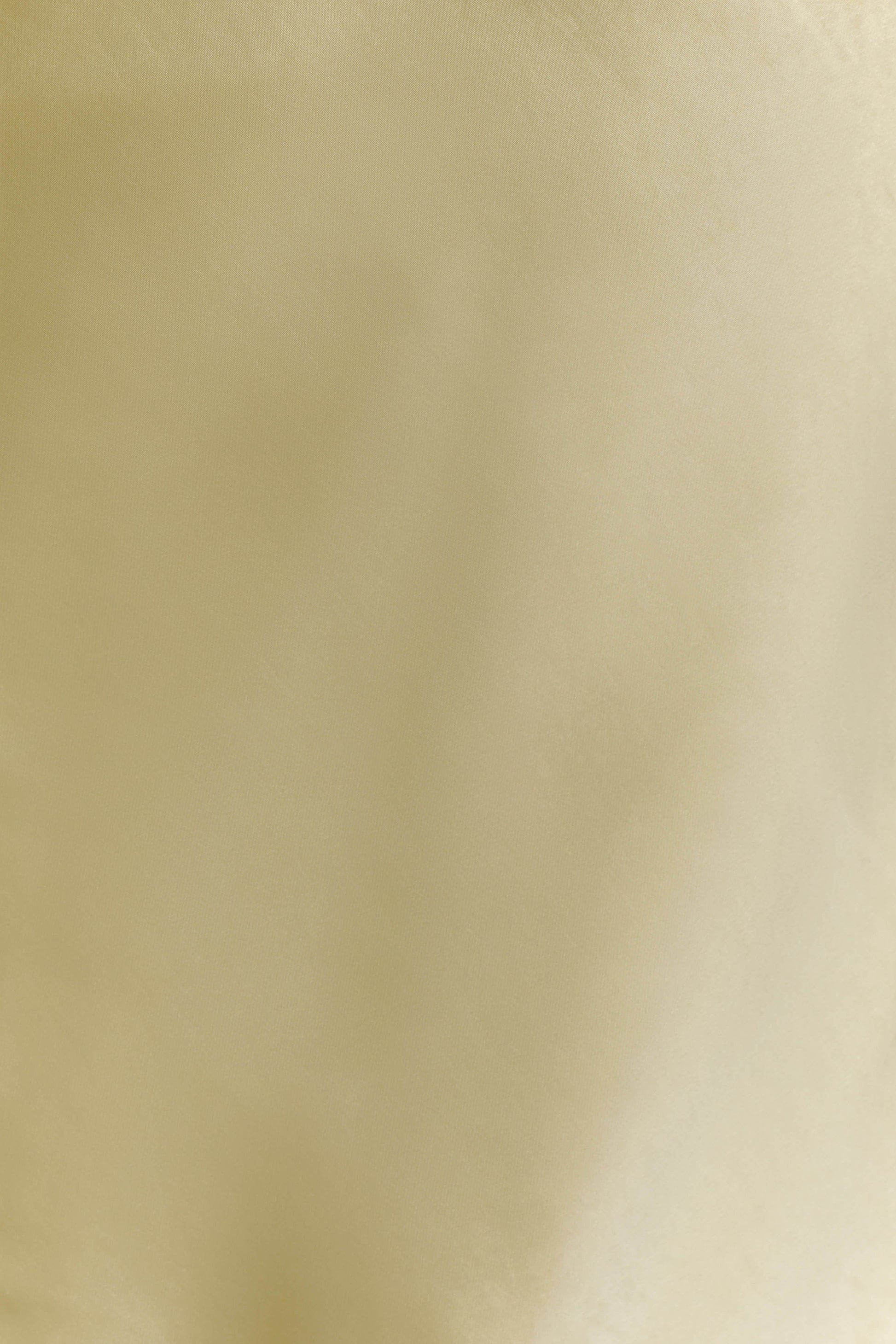 Alice Satin Halter Maxi Dress - Lemon #6