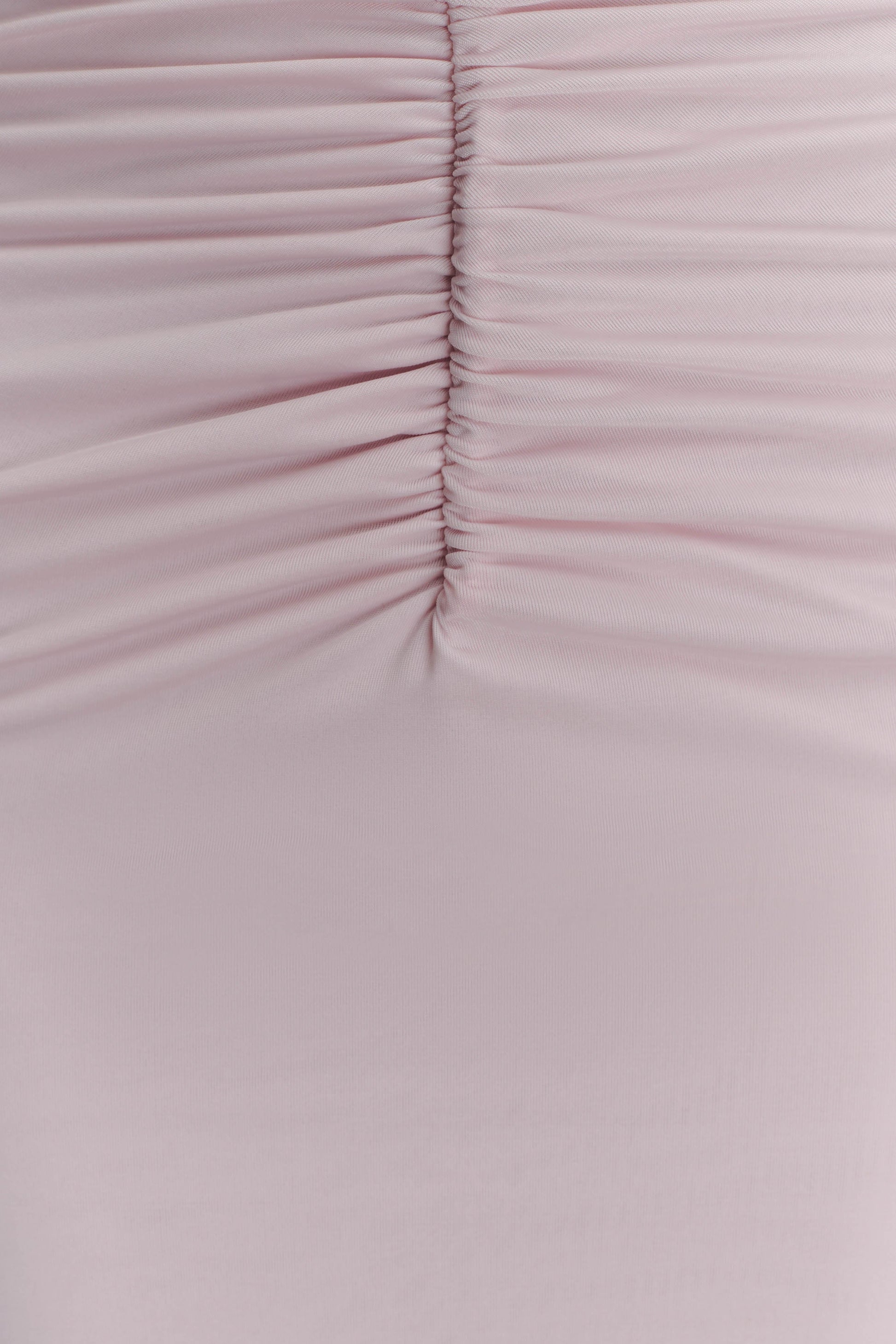 Rafaella Slinky And Mesh Maxi Dress - Pale Pink #4