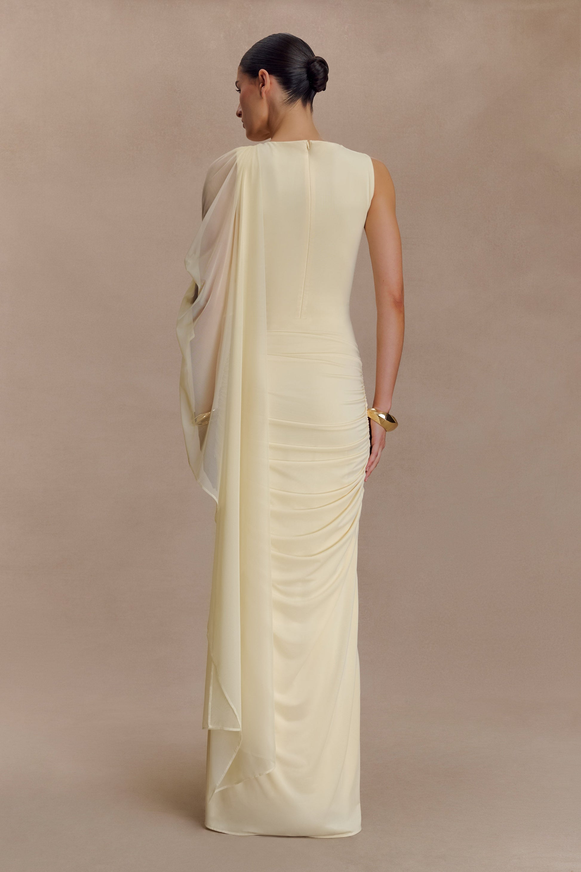 call me elastic ruched maxi dress Call Me Elastic Ruched Maxi Dress - Navy