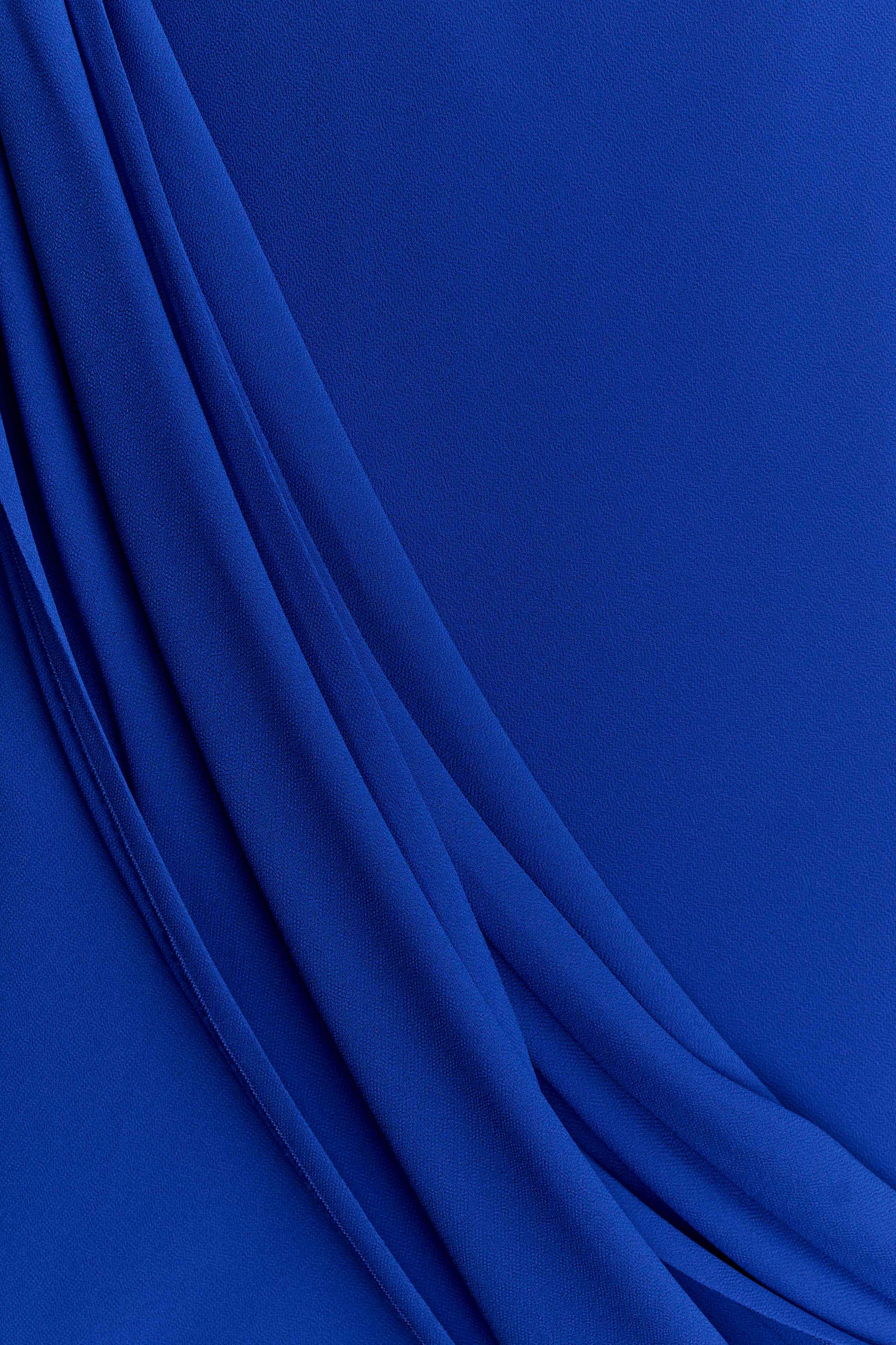 Leena Chiffon Maxi Dress - Cobalt #5