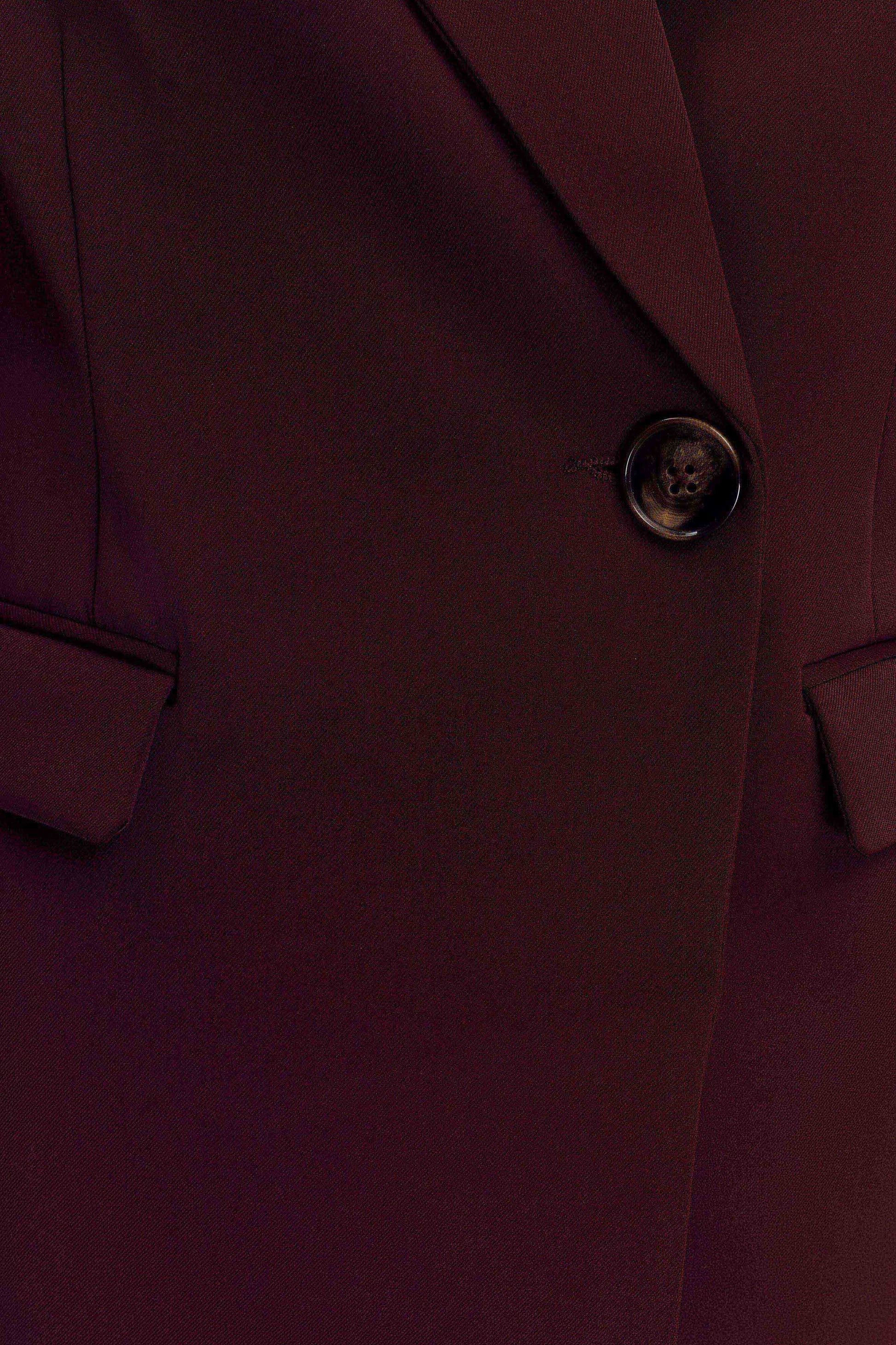 Mateo Oversized Blazer - Mahogany #7