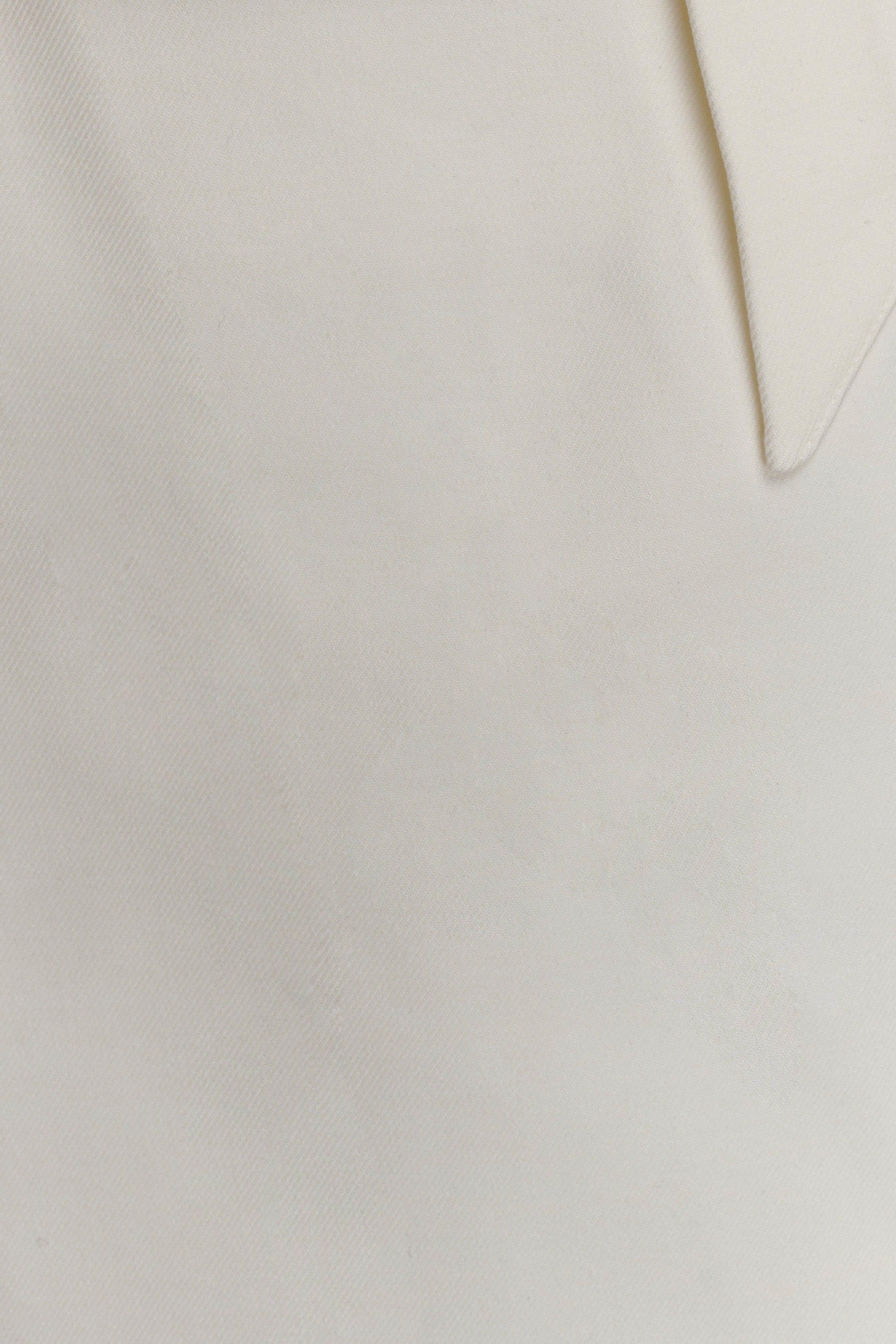 Gina Suiting Mini Skirt - Ivory #7