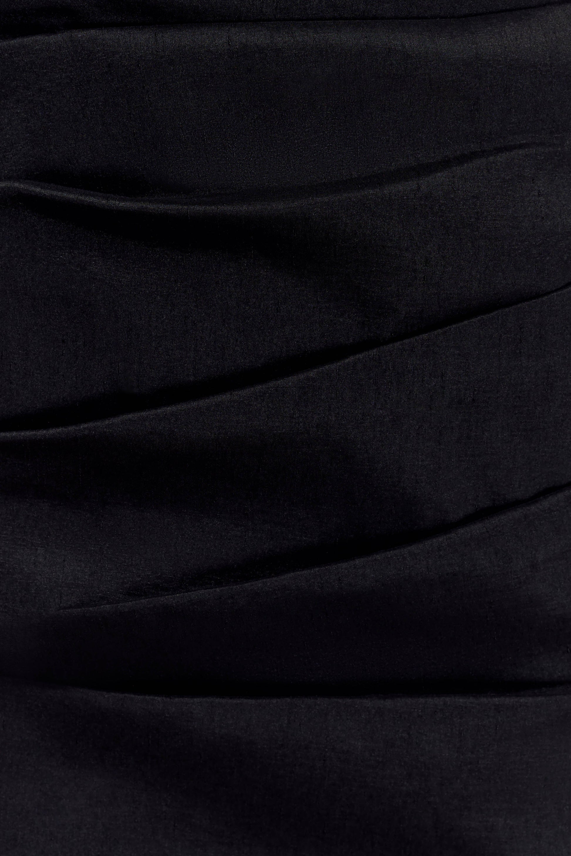 Thelma Bardot Maxi Dress - Black #6