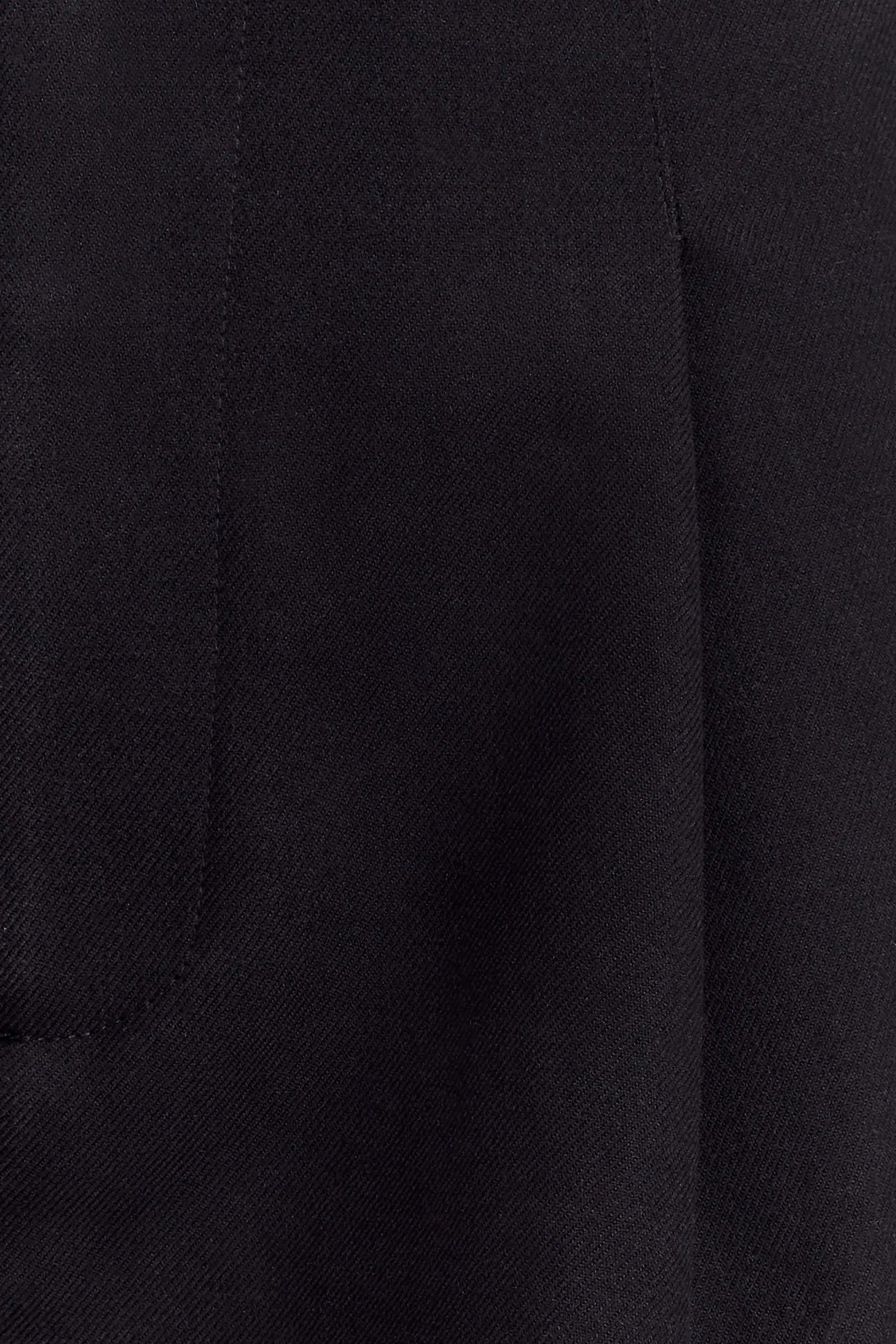 Olie Barrel Leg Suiting Pants - Black #7