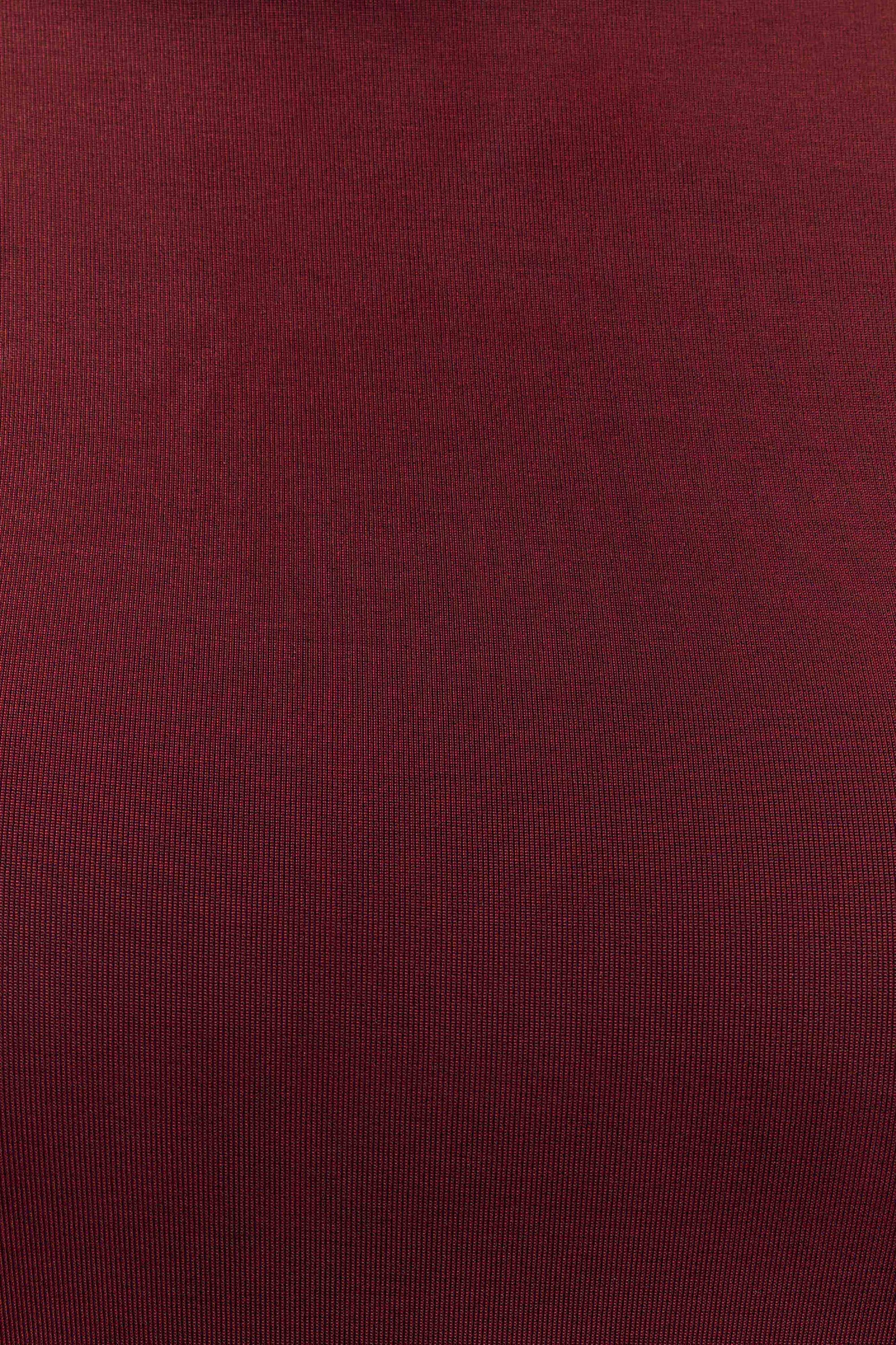 Bridget Slinky Cowl Back Top - Burgundy #8
