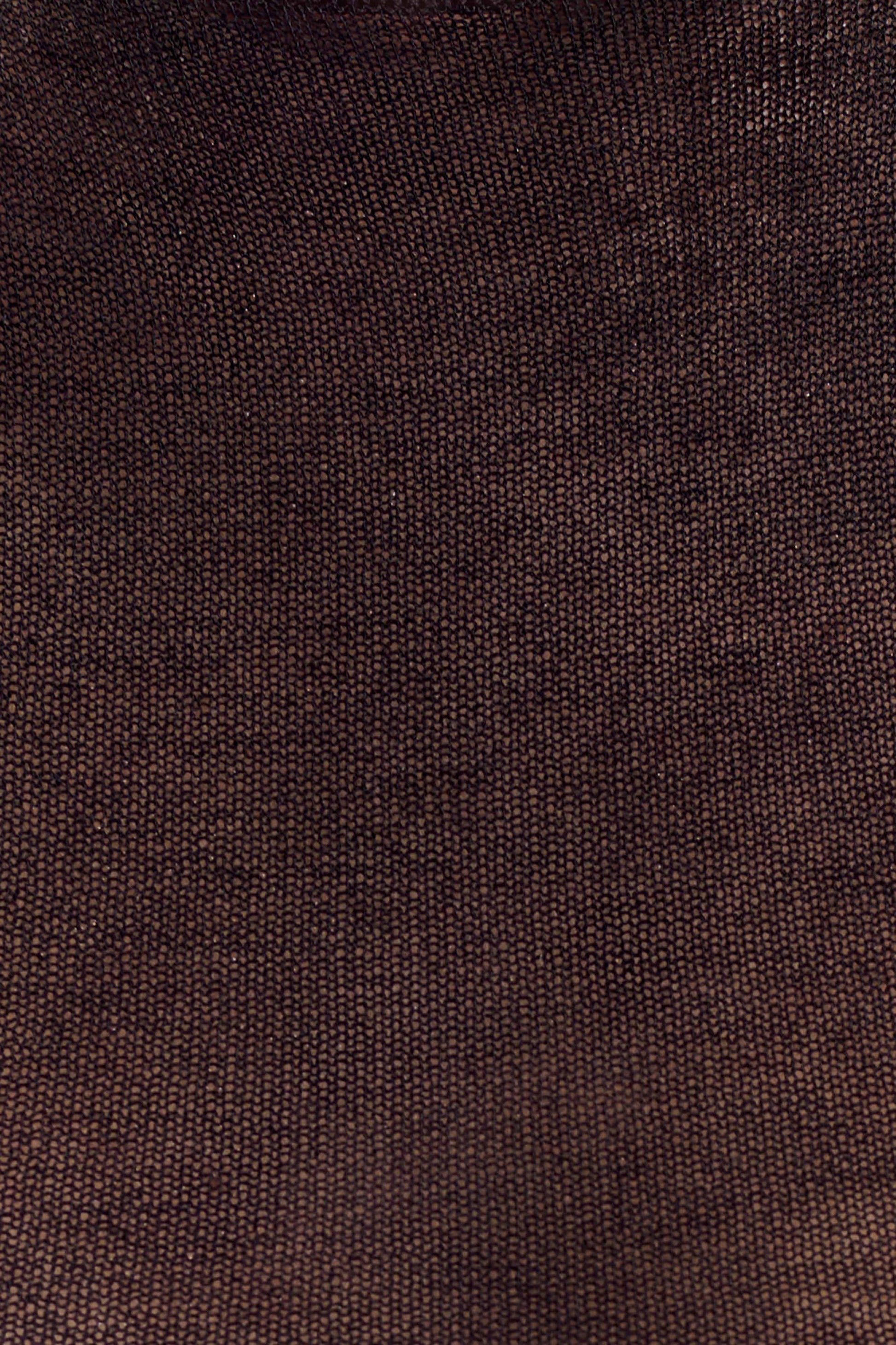 Dollie Sheer Knit Tank Top - Black #7