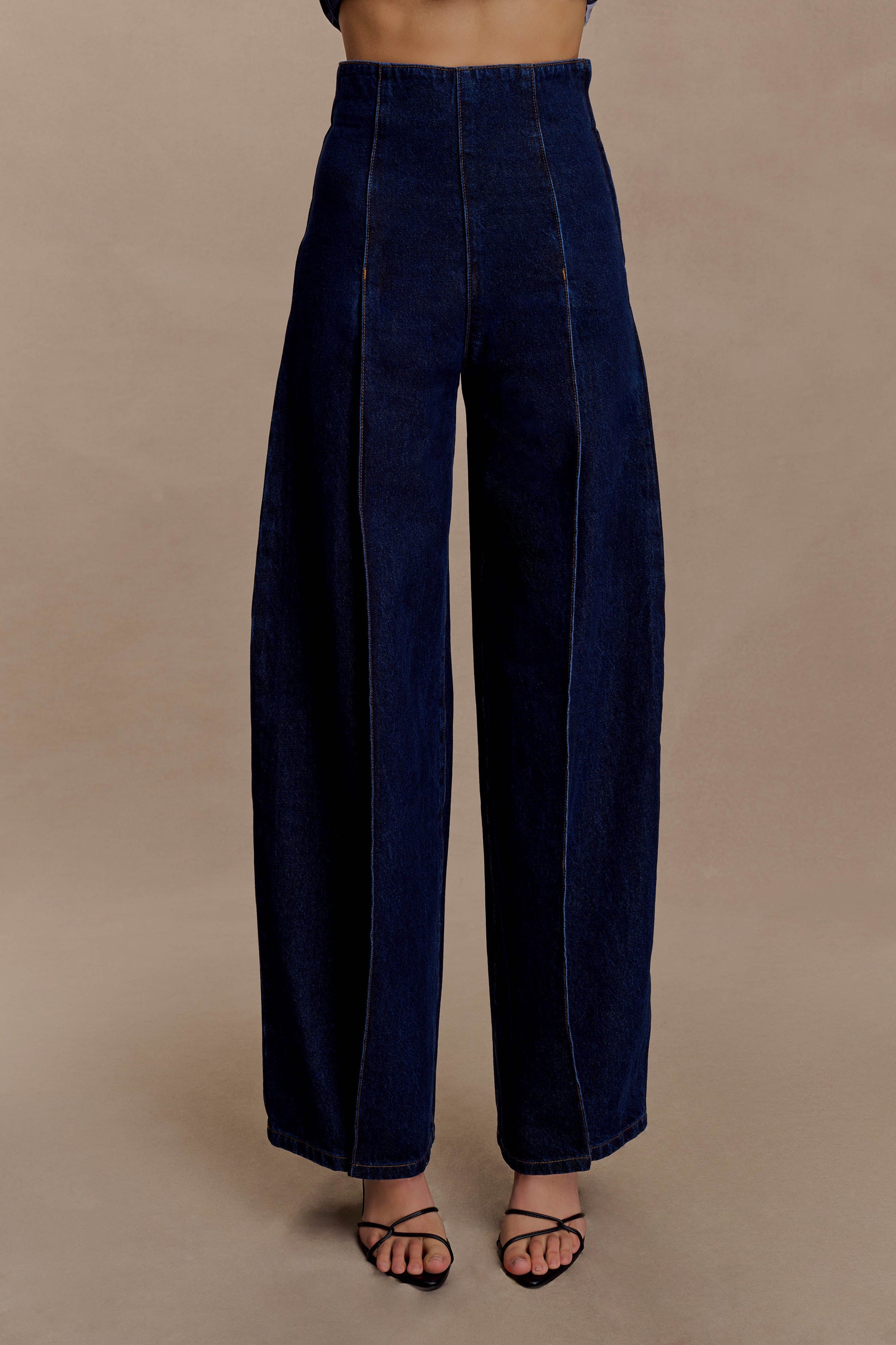 Beatrix High Rise Denim Jeans -  Indigo Blue #8
