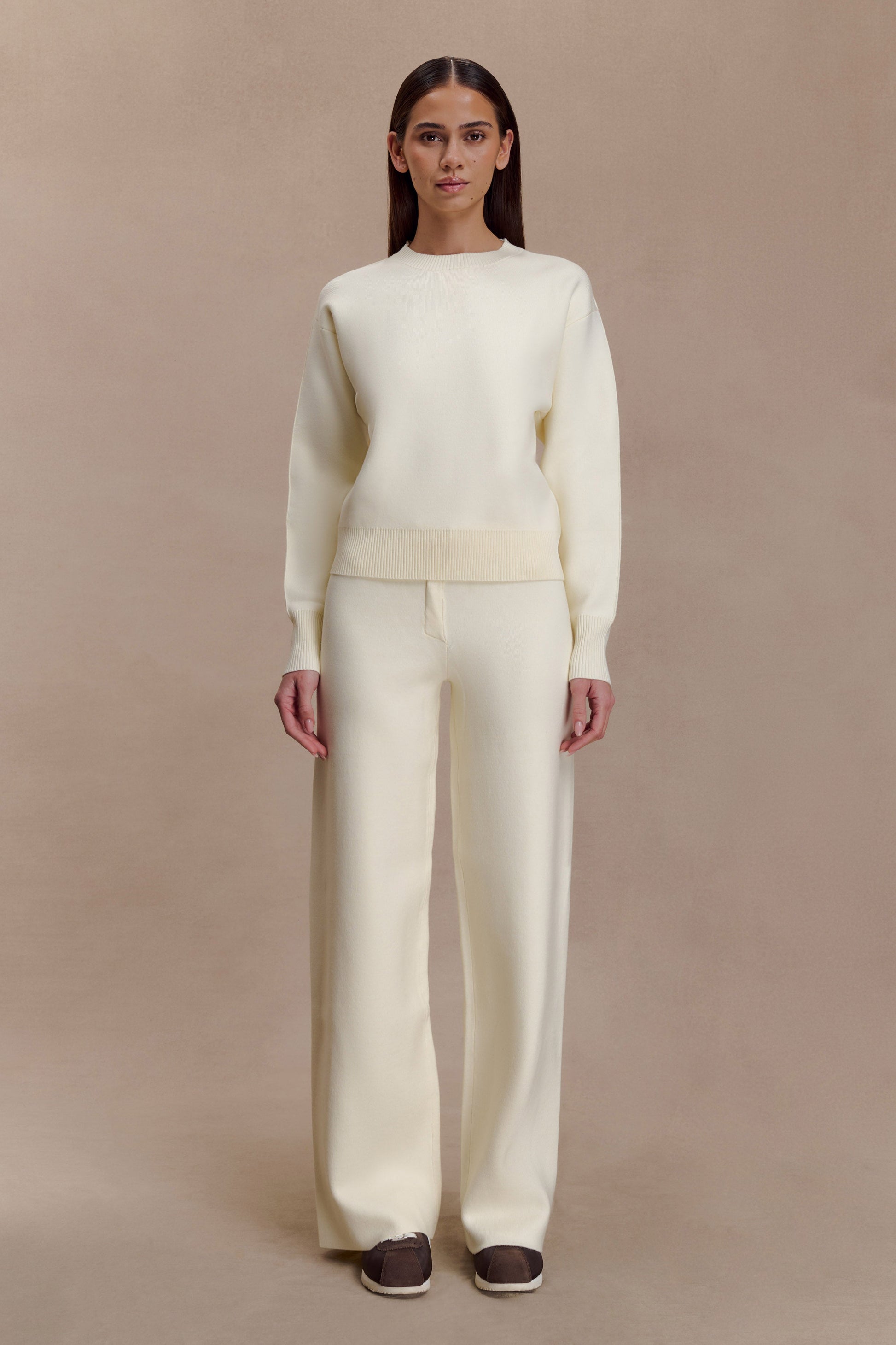 Braxton Cozy Knit Jumper - Ivory #3