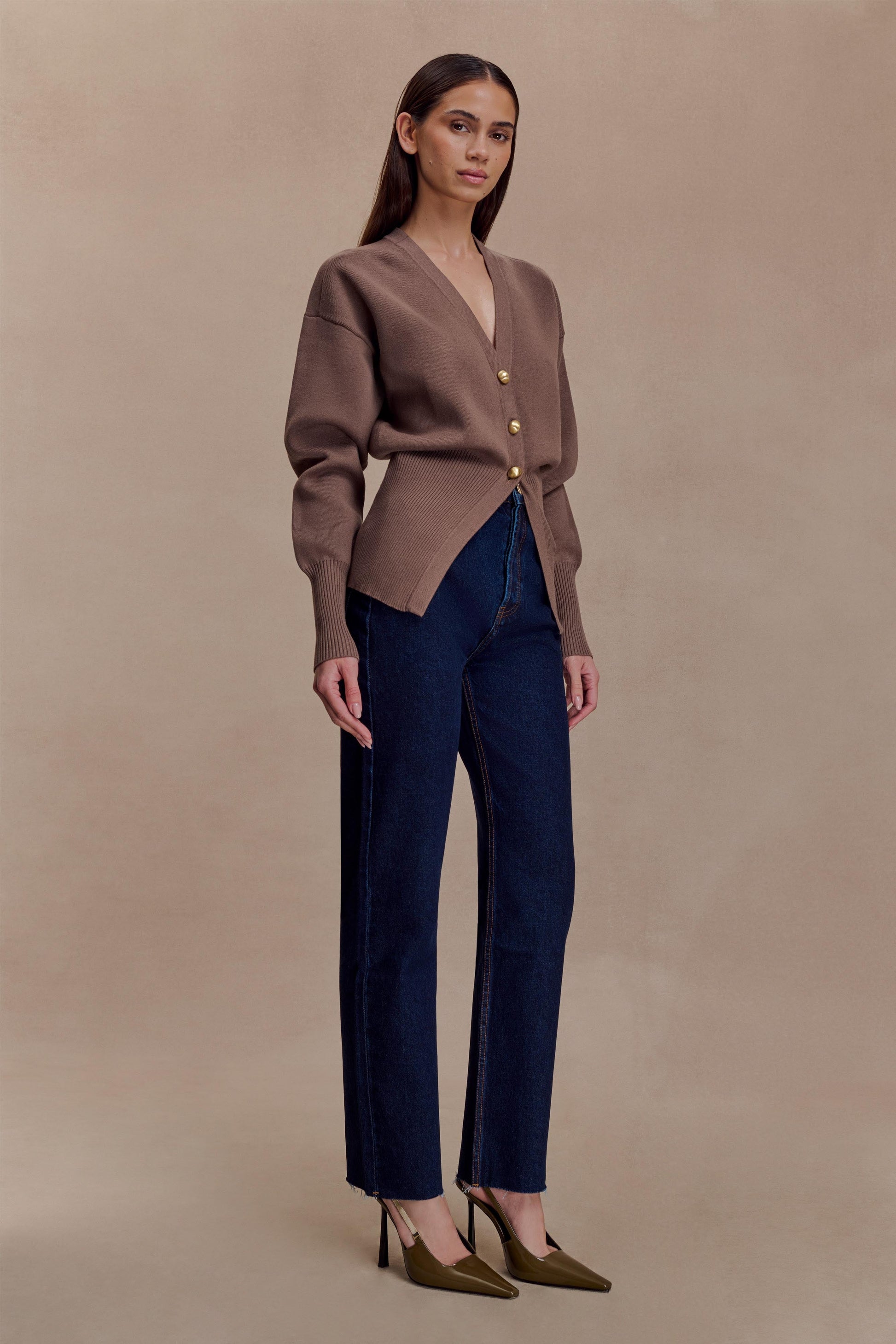 Tina Mom Jean - Indigo Blue #4