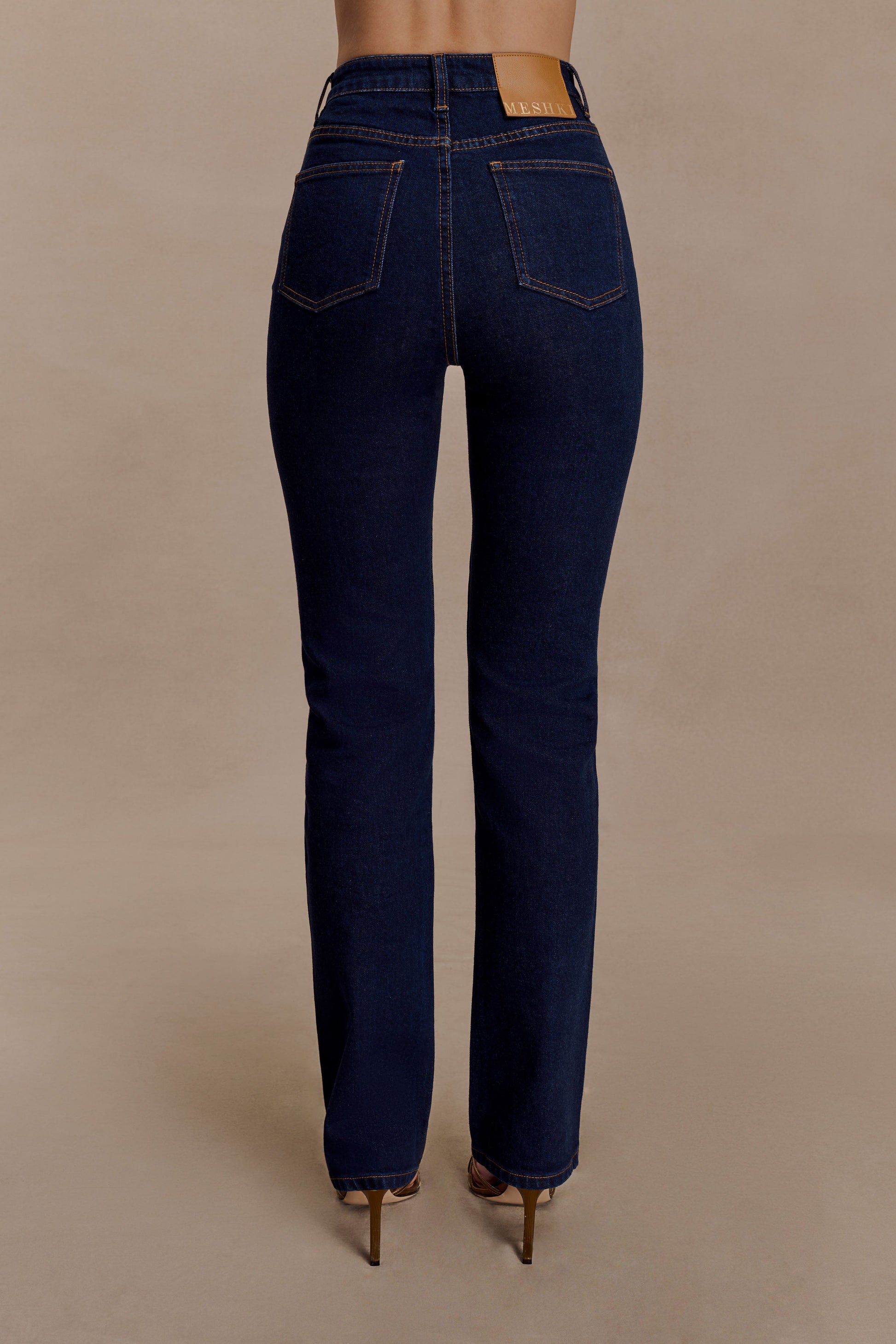 Janessa Skinny Denim Jeans- Indigo Blue #4