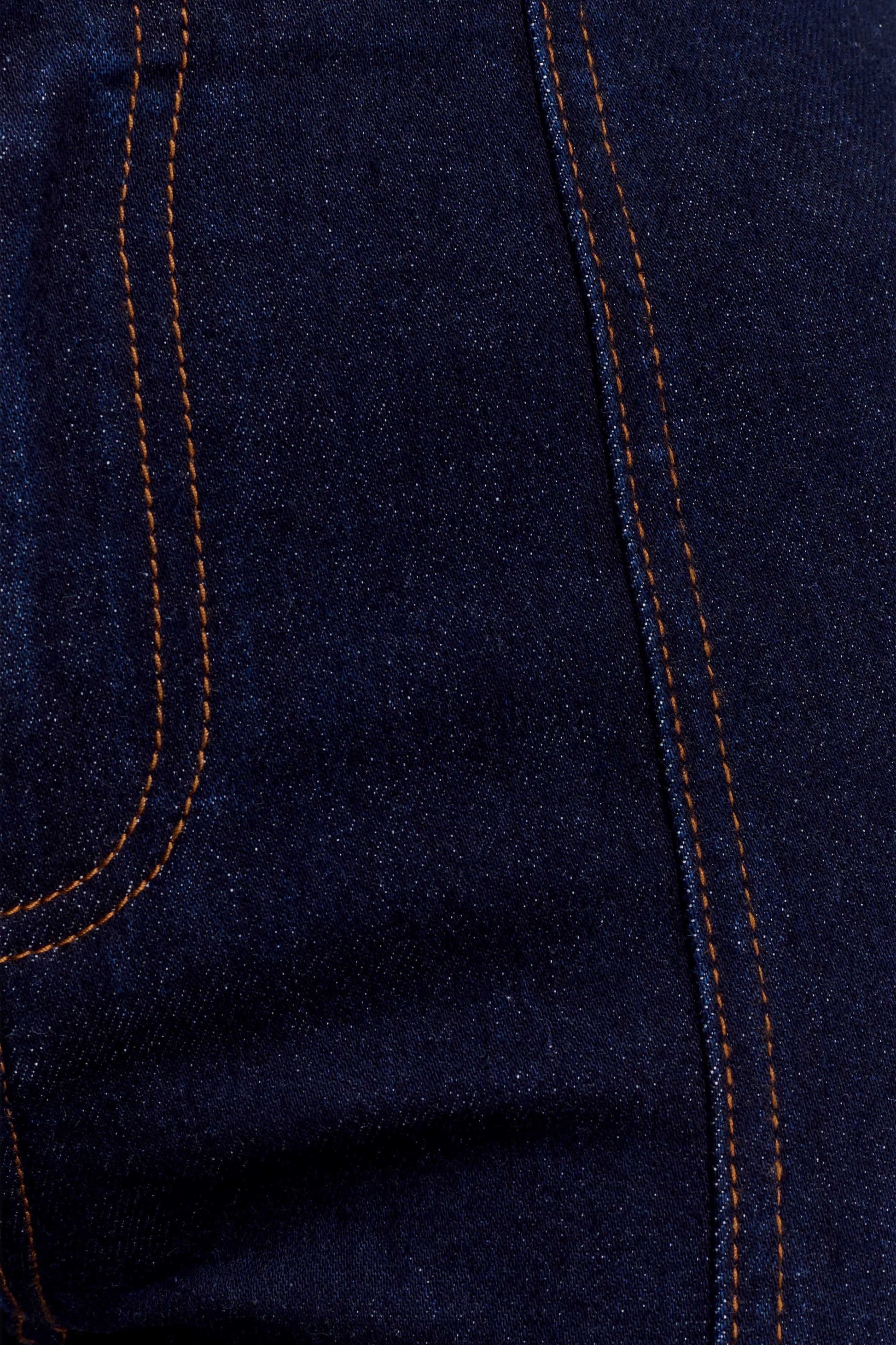 Clio Paneled Flare Jeans - Indigo Blue #9