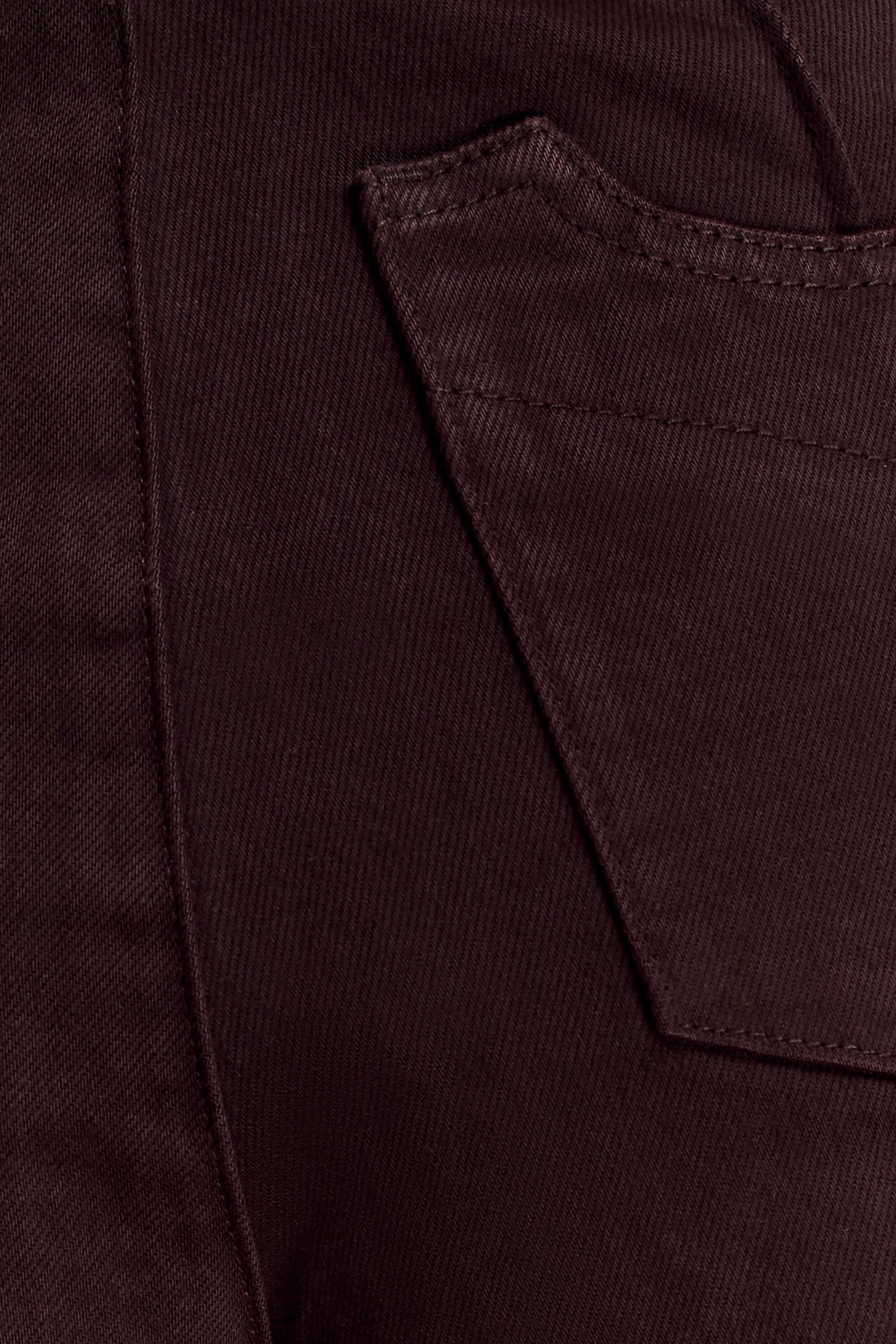 Beatrix High Rise Denim Jeans - Chocolate #8