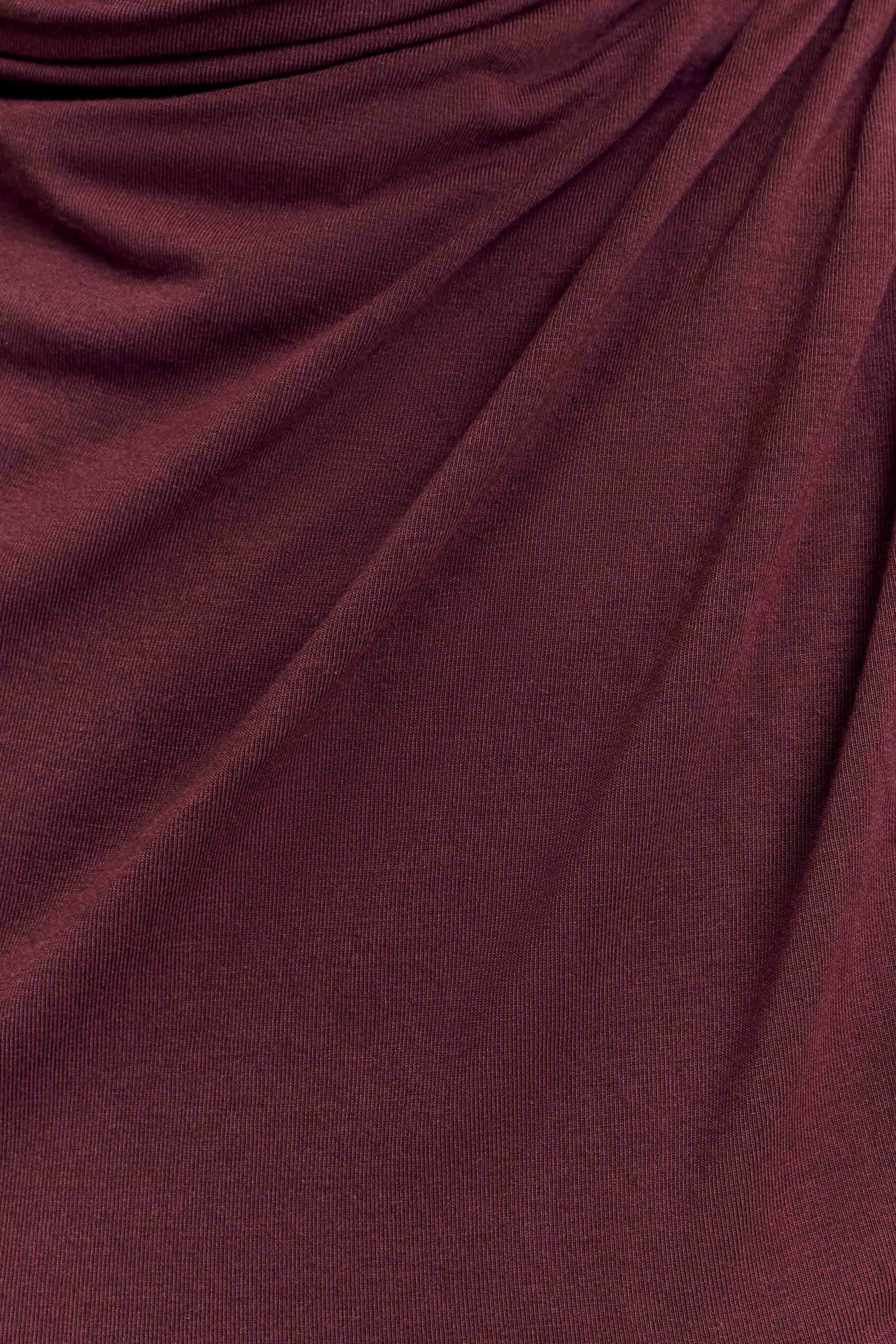 Freesia High Neck Sleeveless Top - Mahogany #6