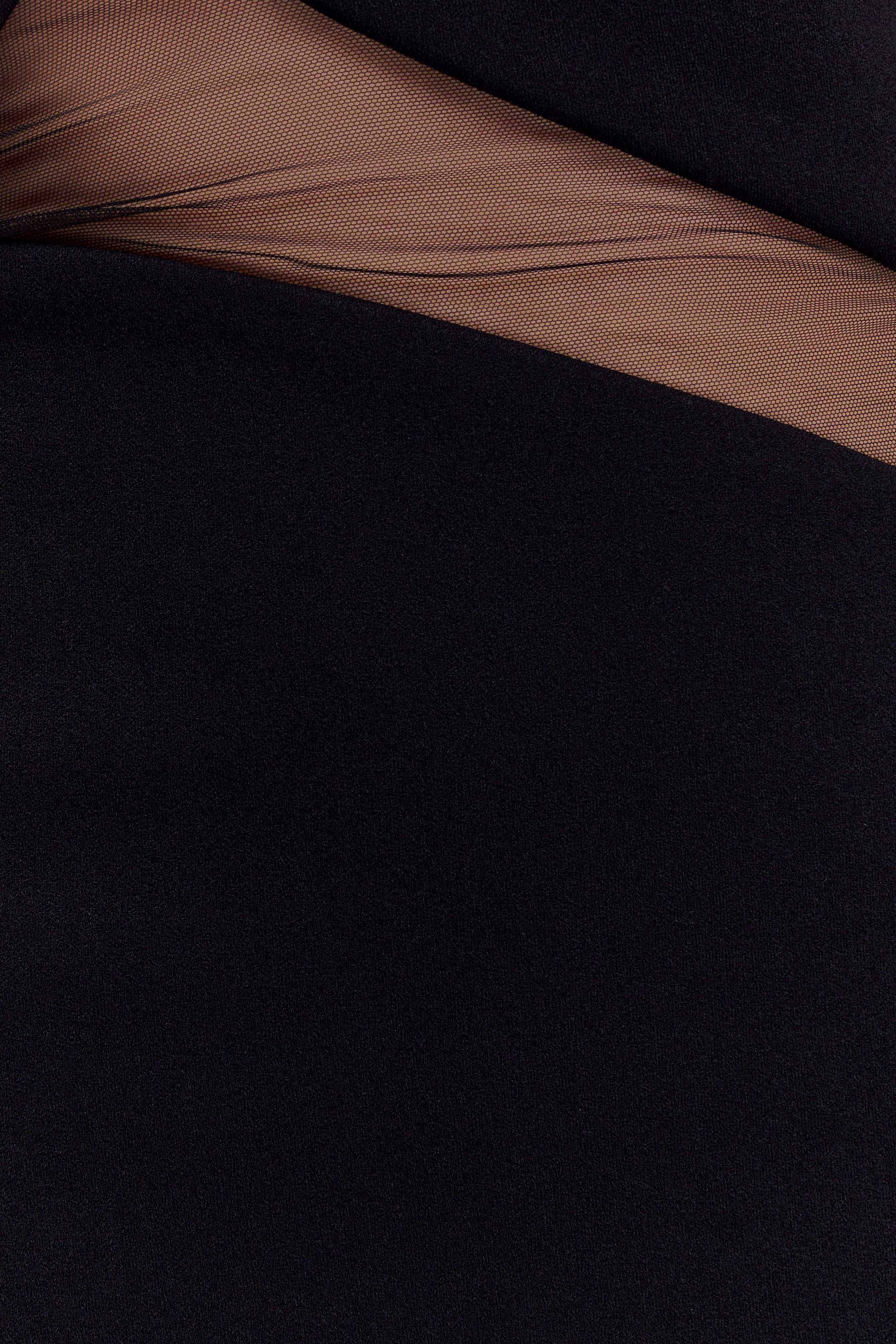 Lianne Strapless Maxi Dress - Black #5