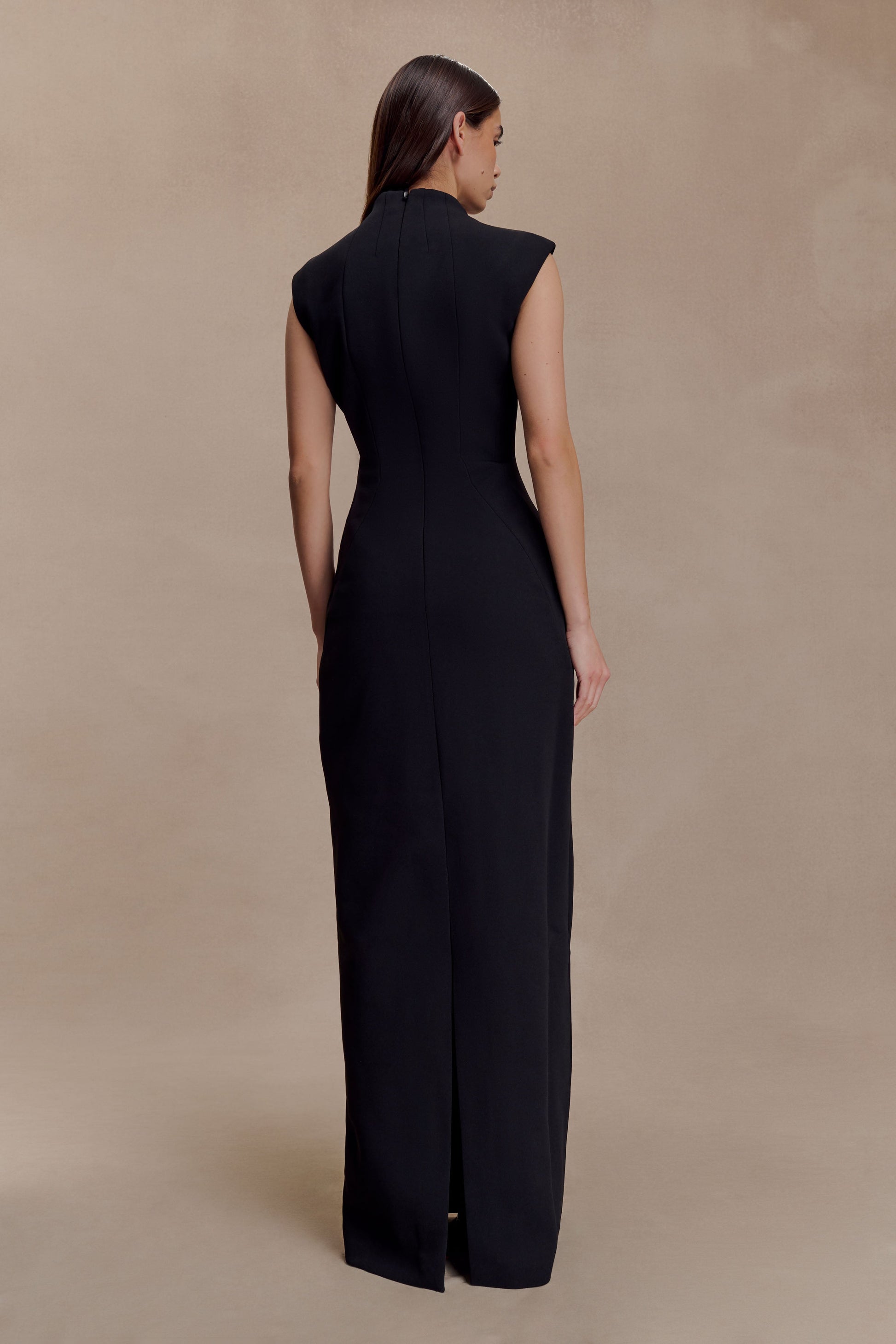 Michelle Cut Out Maxi Dress - Black #2