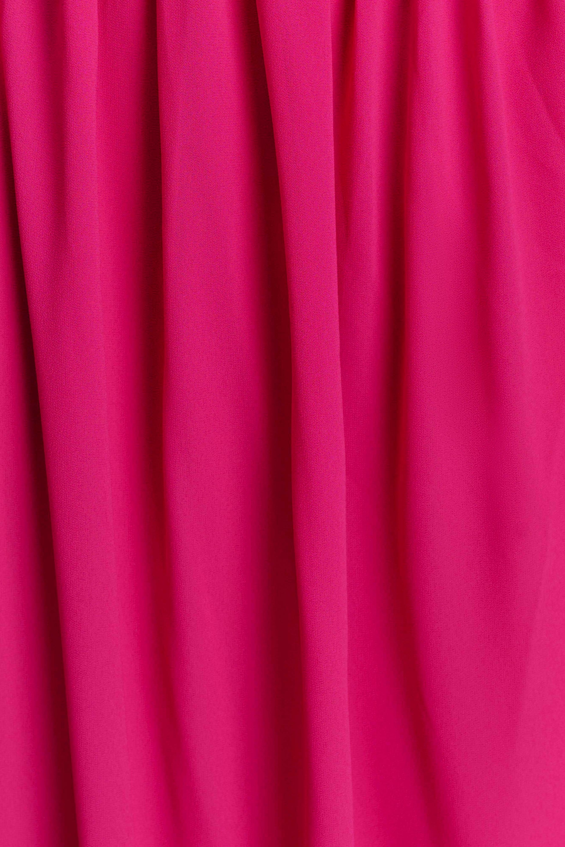 Aria Chiffon Cut Out Maxi Dress - Fuchsia #9