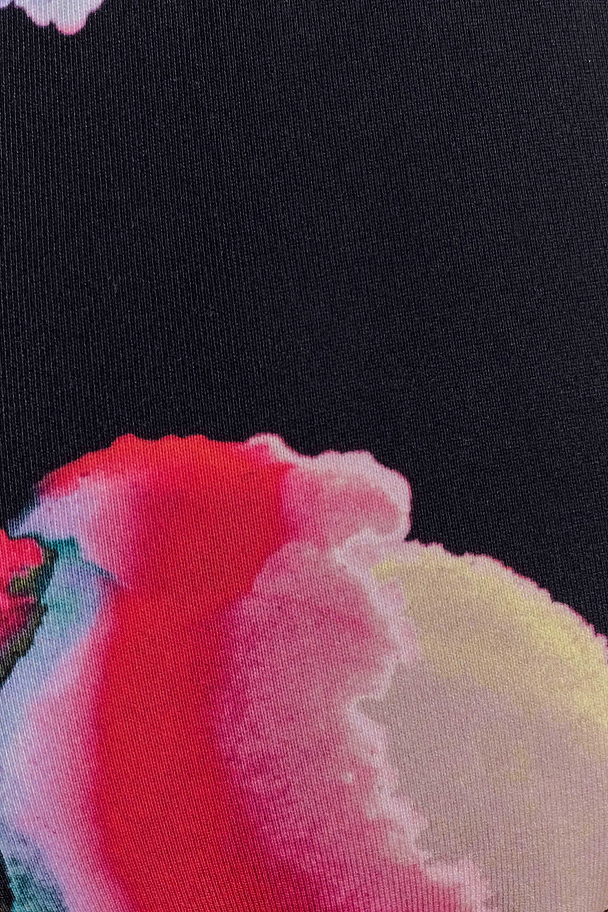 Brianna Cheeky Cut Bikini Bottom - Multi Fluid Reverie Print #7