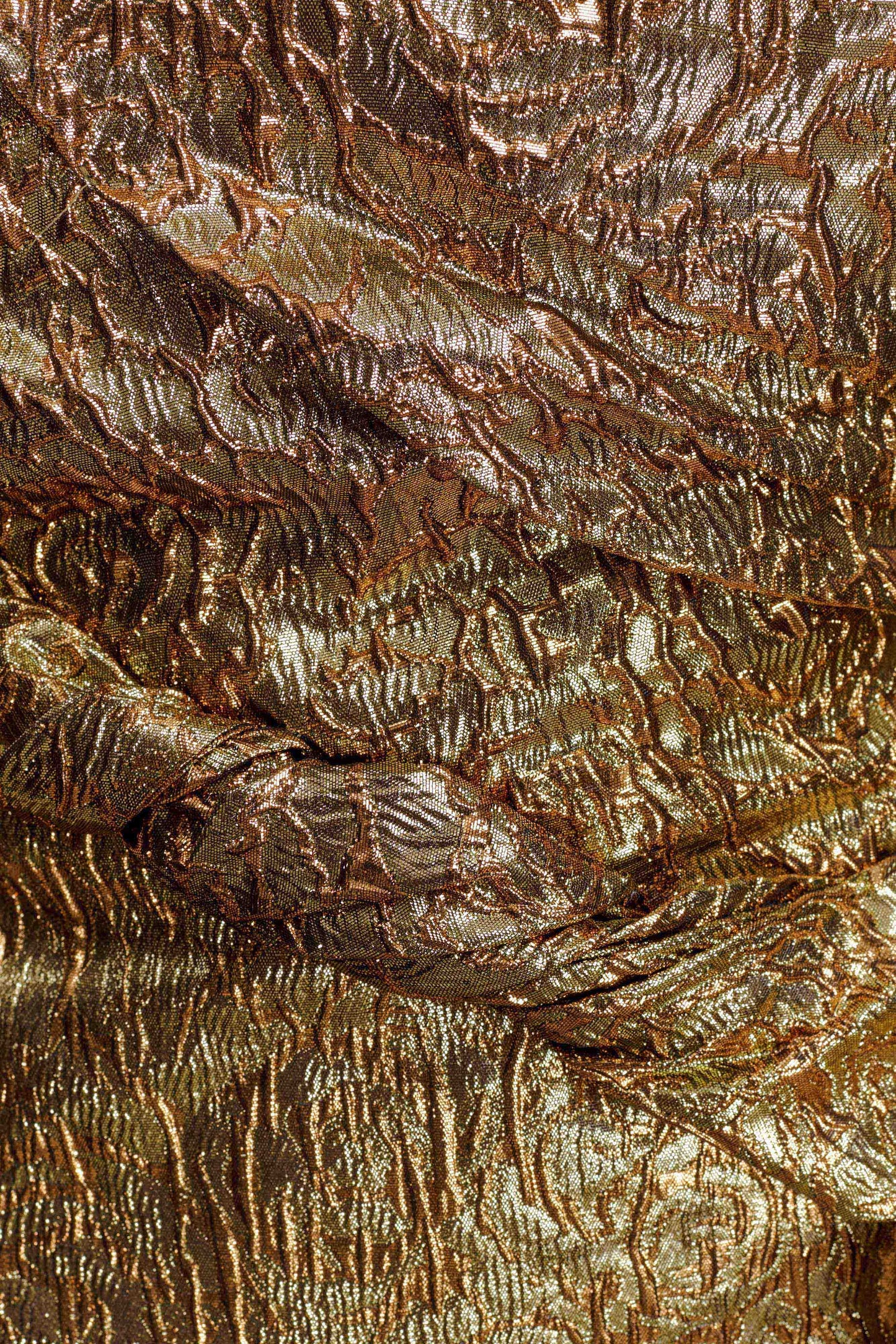 Sadie Structured Mini Dress - Gold