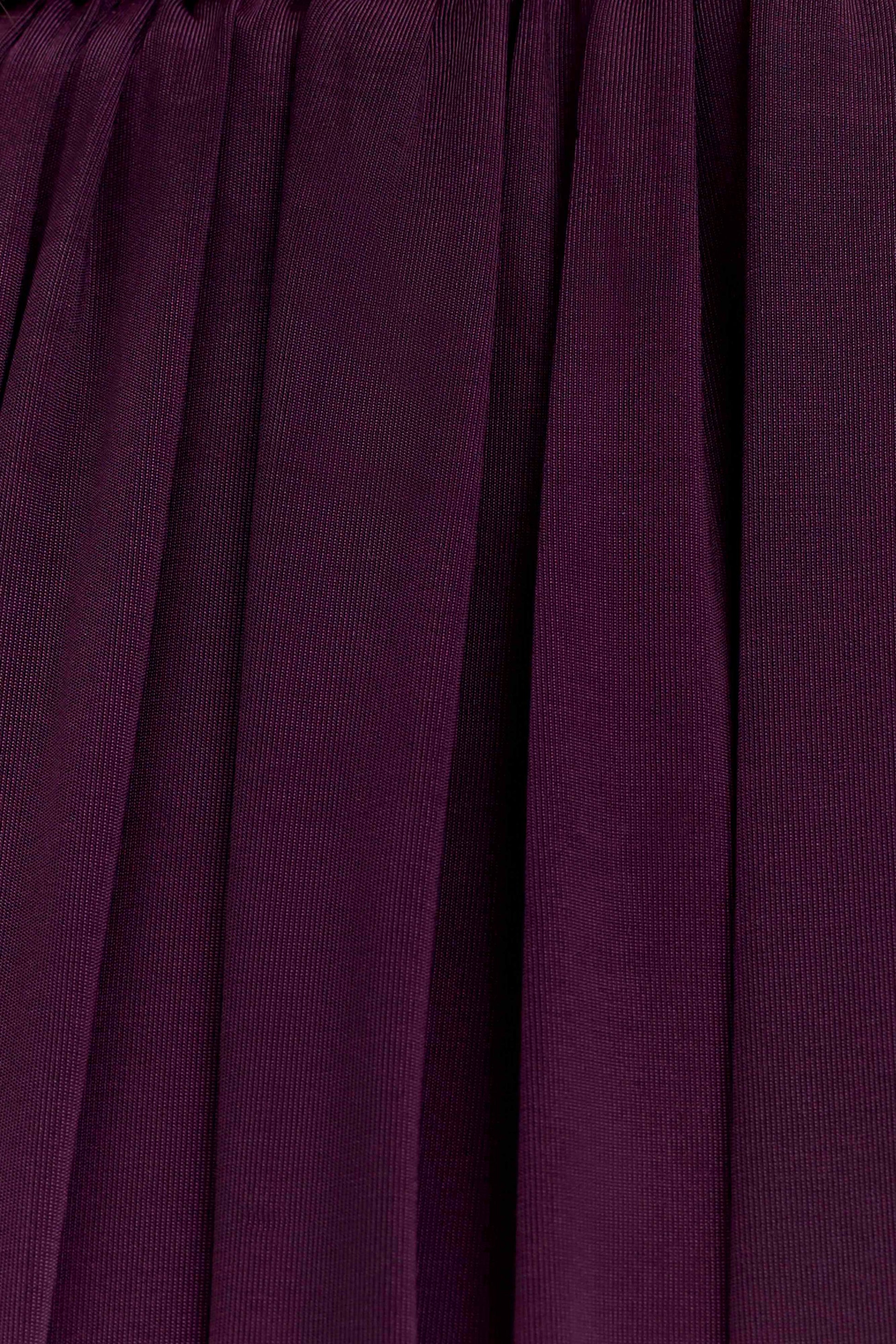Erina Slinky Open Back Top - Aubergine #6