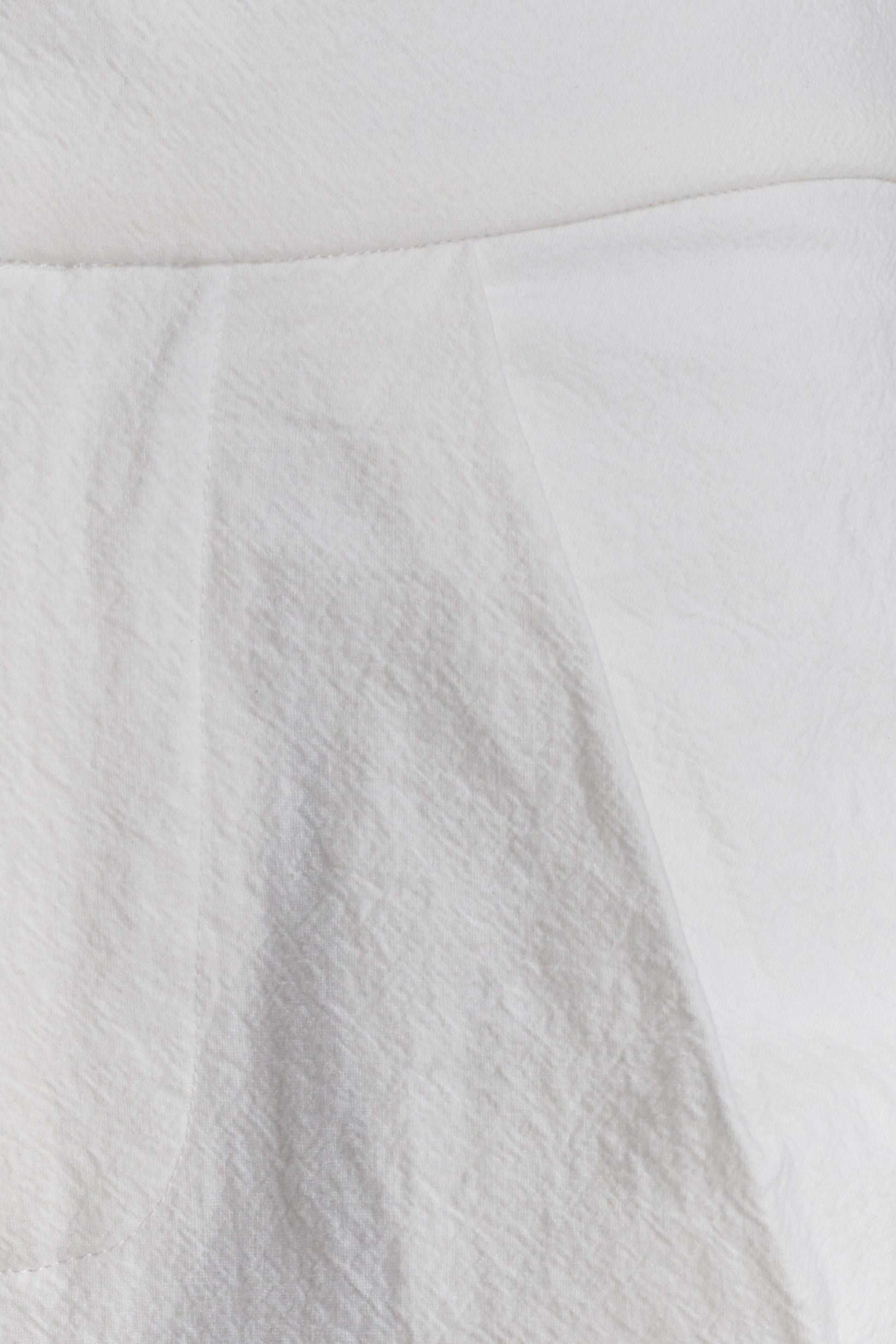 Aldea Cotton Shorts - White #7