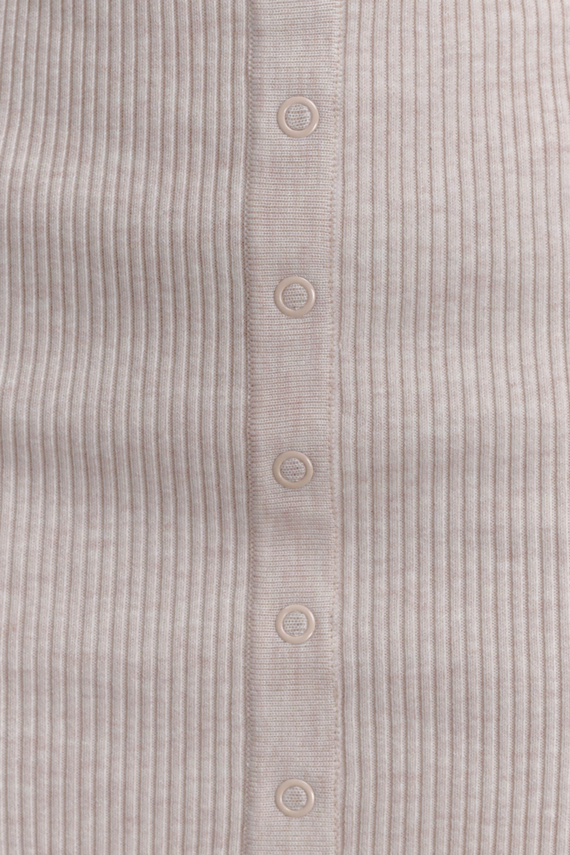 Xaden Wool Mix Knit Mini Dress - Oat Marle #6