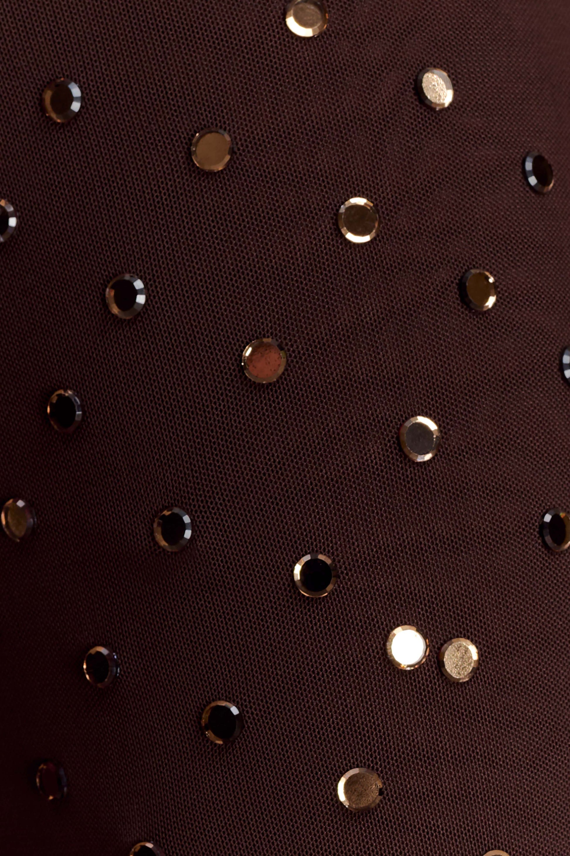 Jackie Diamante Straight Leg Pants - Chocolate #5