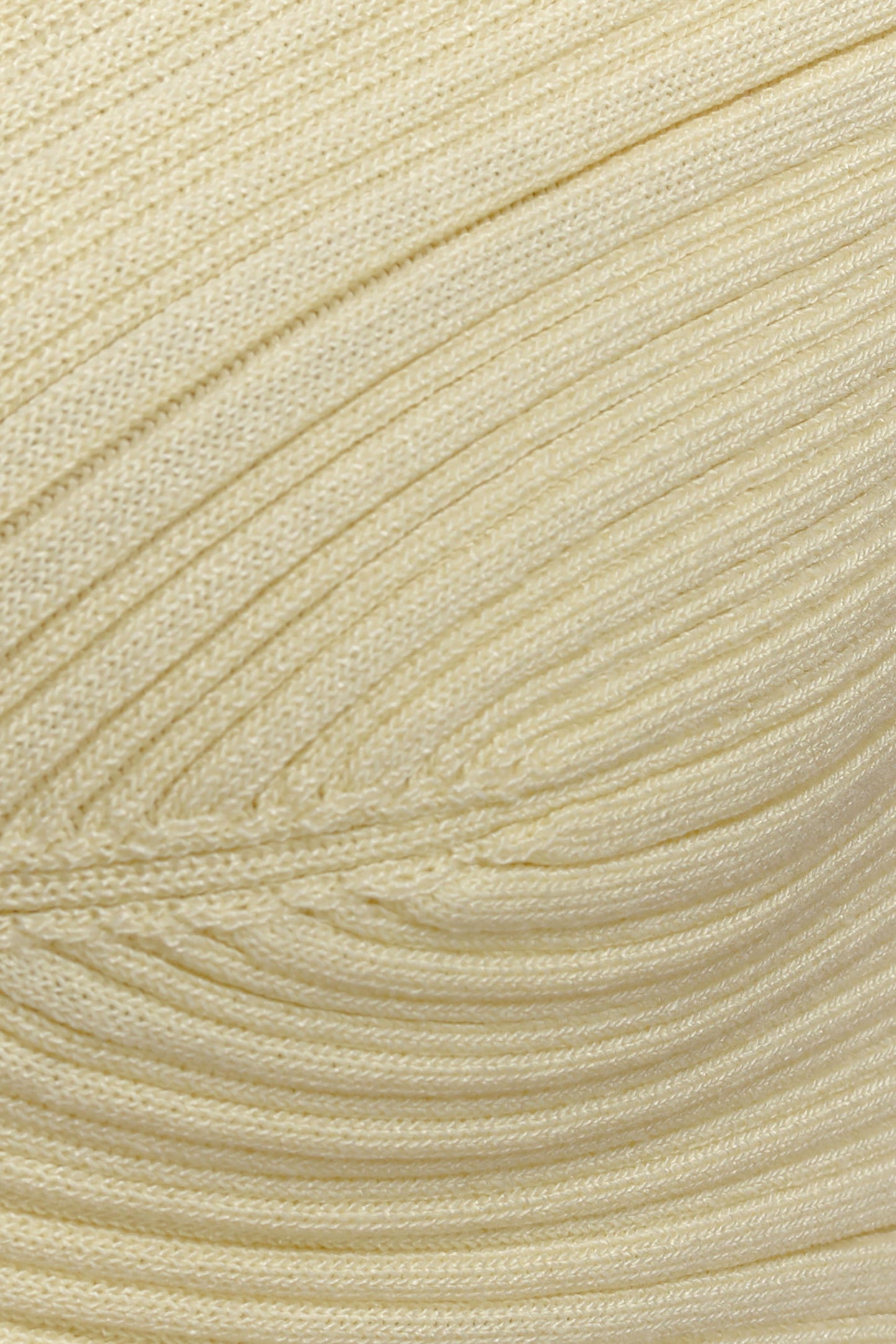 Coleene Pointelle Knit Top - Lemon