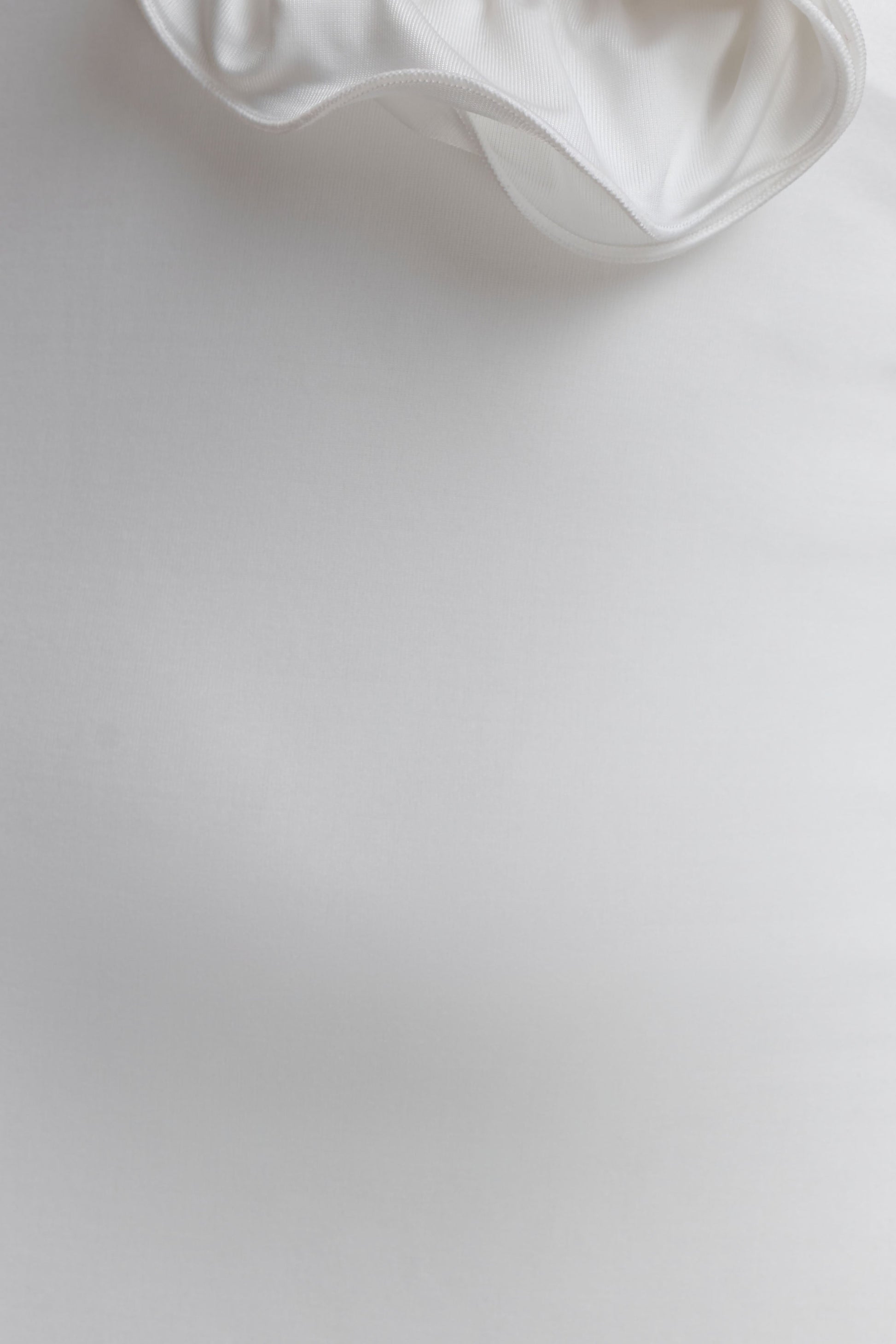 Allegra Off Shoulder Ruffle Midi Dress - Ivory #4