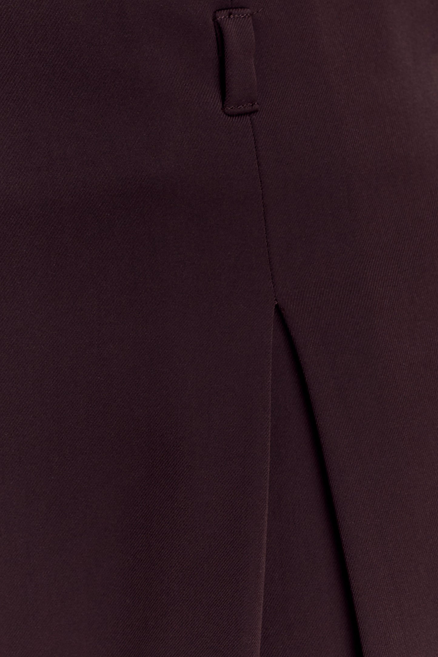 Simone Pleated Suiting Short - Dark Chocolate