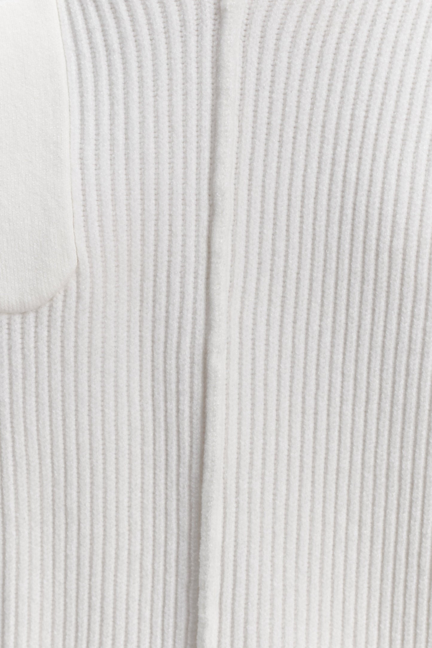 Bianka V Neck Knit Jumper - Off White