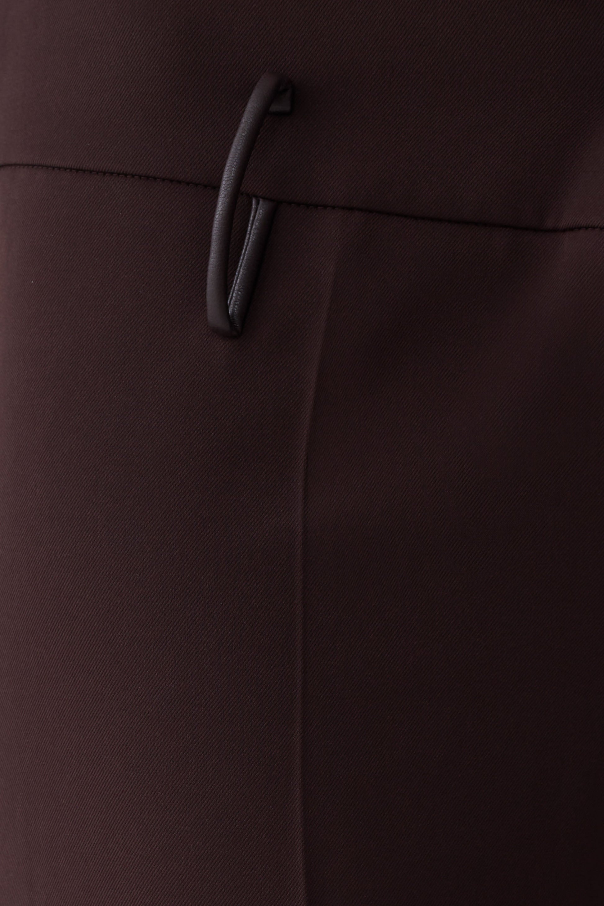Brooke Straight Leg Suiting Pant - Burgundy #9