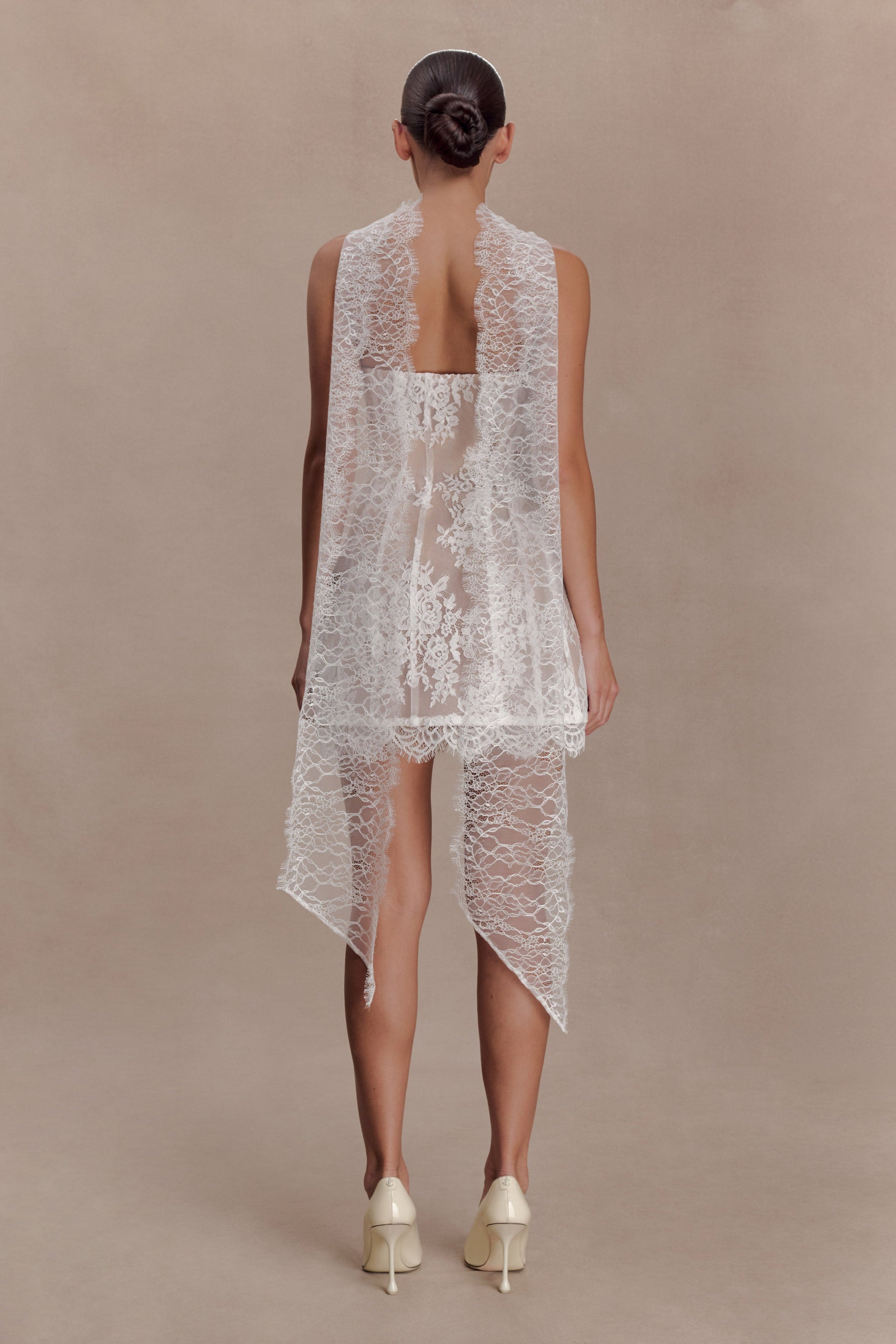 open lace back dress Filomena Floral Dress- Pastel M main image 0