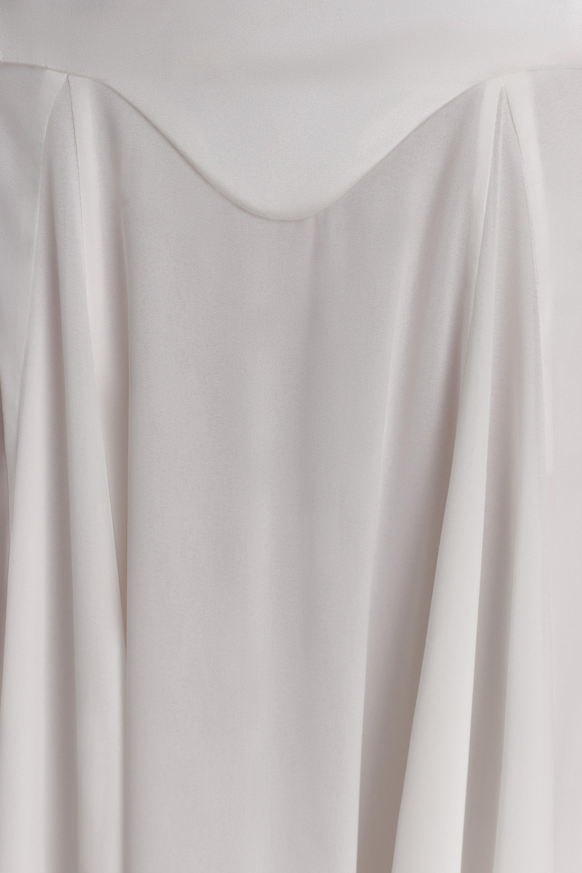 Susan Chiffon Halter Maxi Dress - Ivory #11