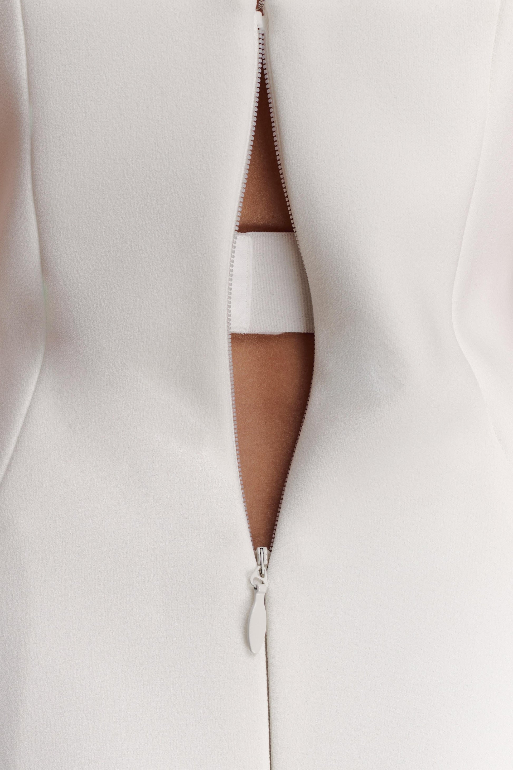 Hilda Embellished Strapless Maxi Dress - White #7