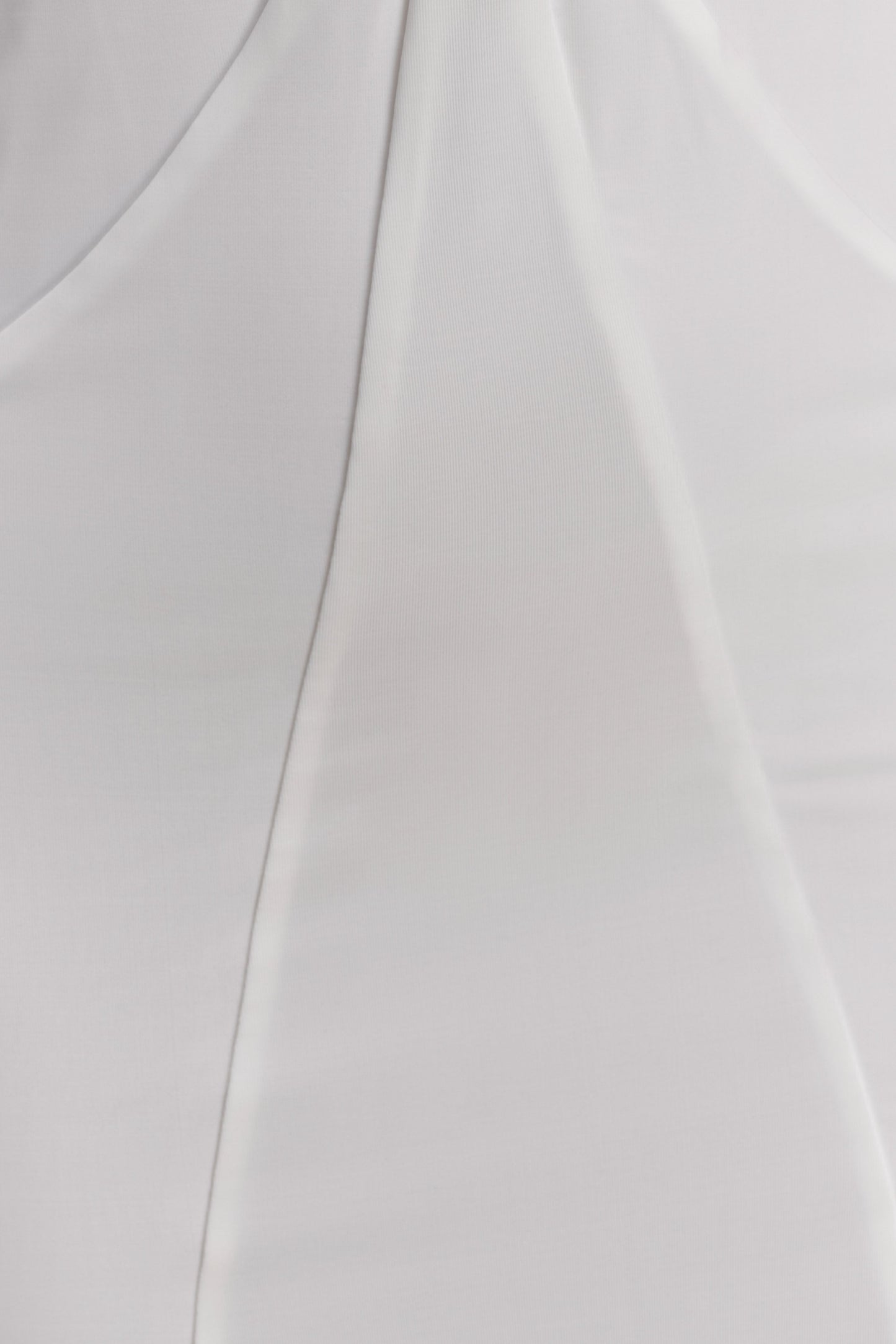 Juliet Slinky Maxi Dress With Scarf - White