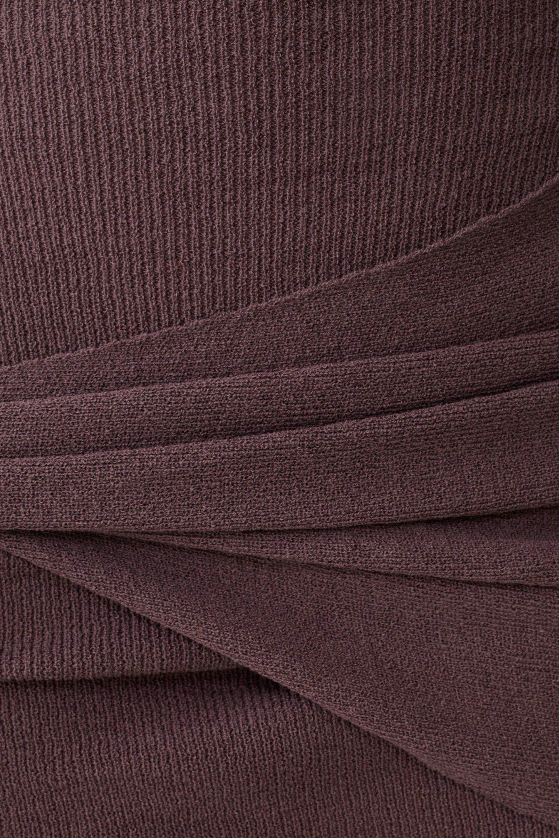 Lucien Cowl Neck Mini Dress - Peppercorn #6