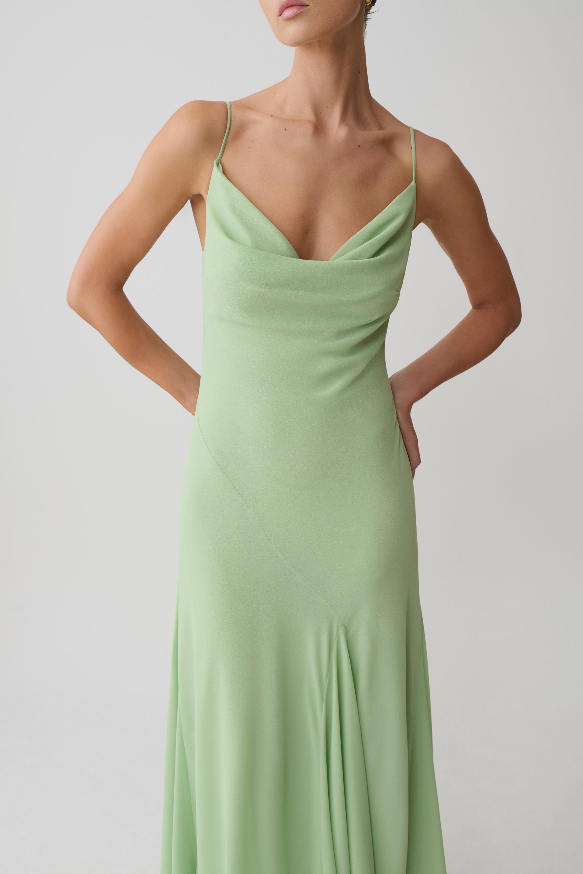 marilyn maxi dress sage Babyboo Sage Marilyn Maxi Dress